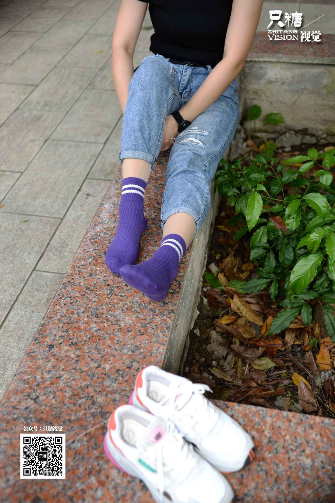 图片[10]-[只糖棉袜] NO.019 秋日里的跑鞋牛仔裤 在线浏览 – 速更版-美库