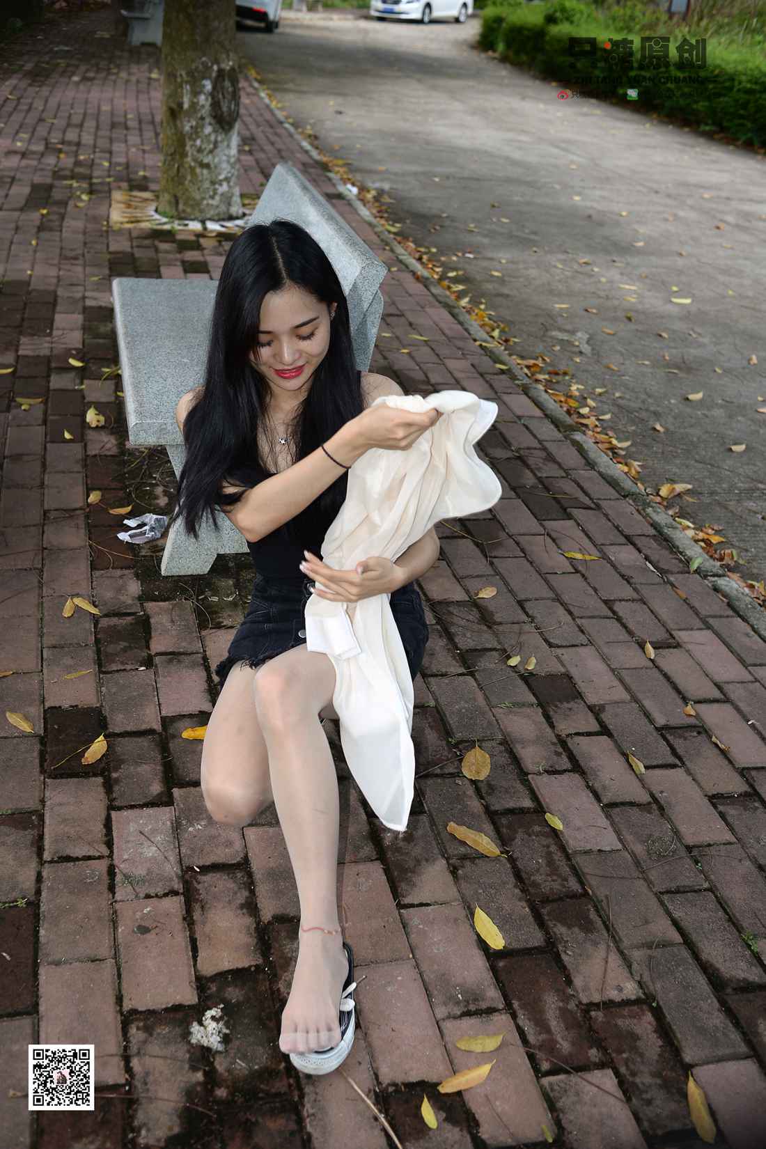 图片[181]-[只糖棉袜] NO.016 文文－帆布鞋搭配肉丝 在线浏览 – 速更版-美库