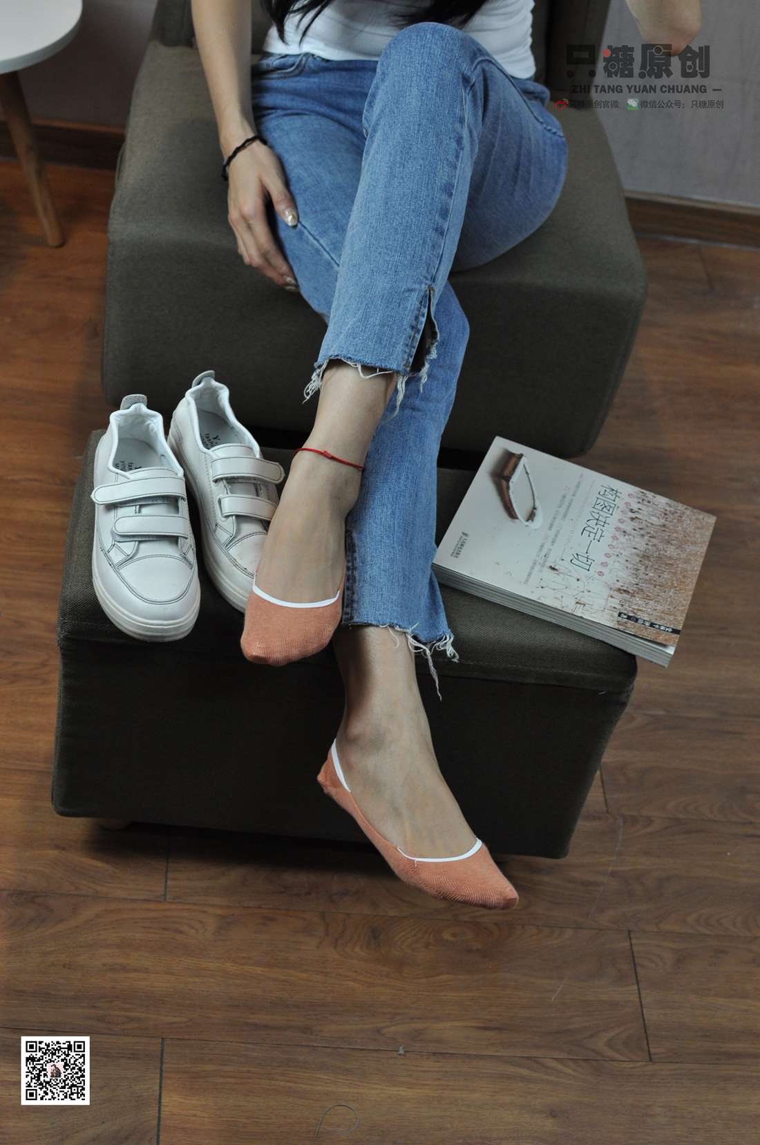 图片[207]-[只糖棉袜] NO.013 文文- 脚踝上的红绳是我对你的思念 在线浏览 – 速更版-美库