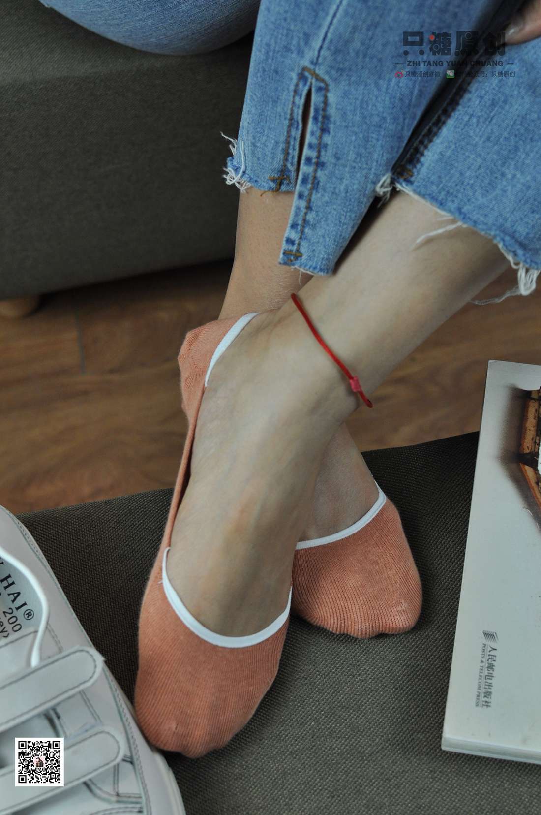 图片[134]-[只糖棉袜] NO.013 文文- 脚踝上的红绳是我对你的思念 在线浏览 – 速更版-美库