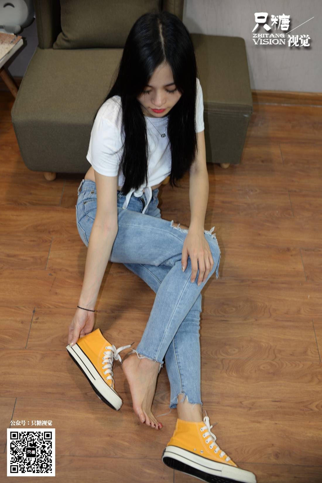 图片[57]-[只糖棉袜] NO.020 牛仔裤搭配帆布鞋（下） 在线浏览 – 速更版-美库