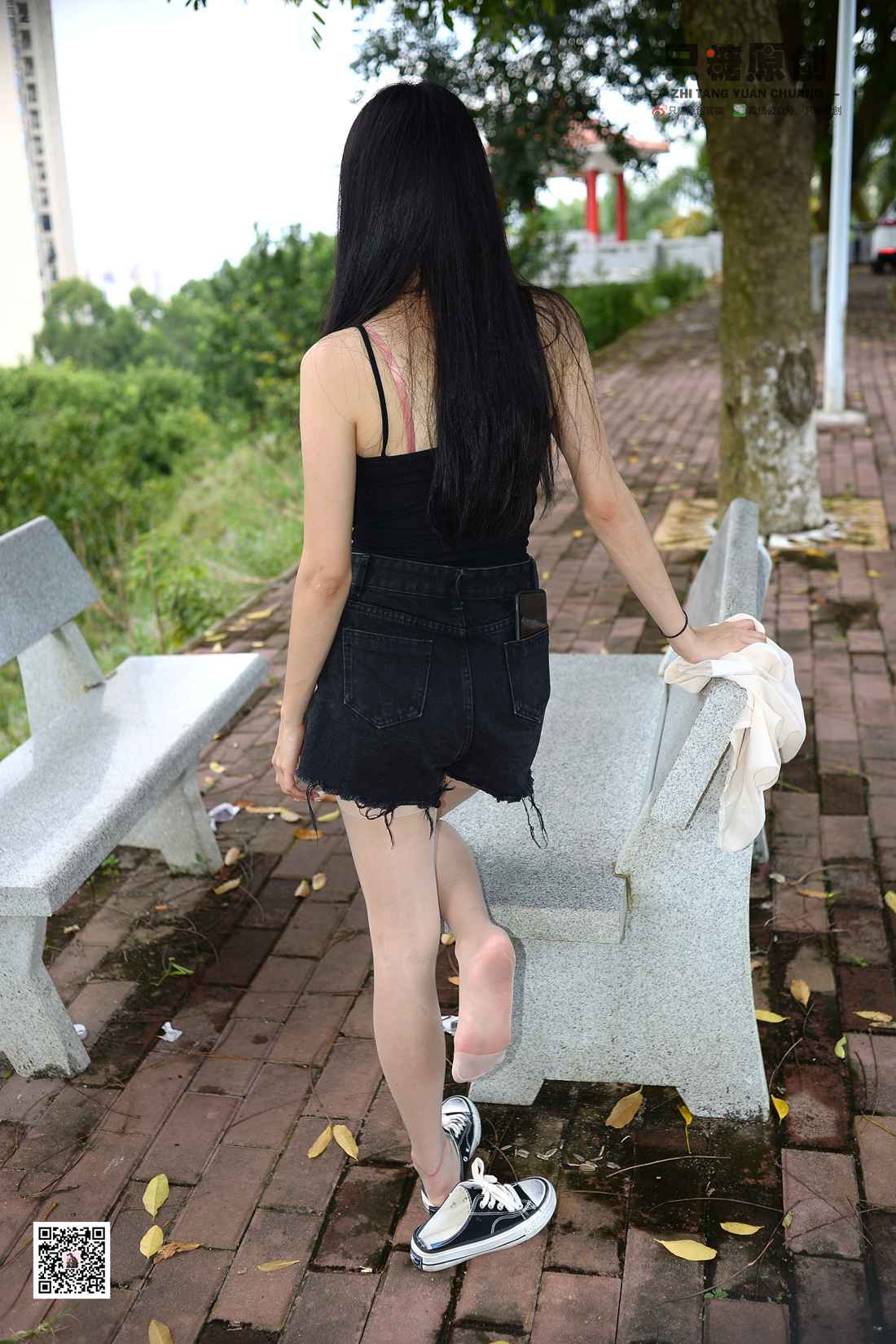 图片[144]-[只糖棉袜] NO.016 文文－帆布鞋搭配肉丝 在线浏览 – 速更版-美库