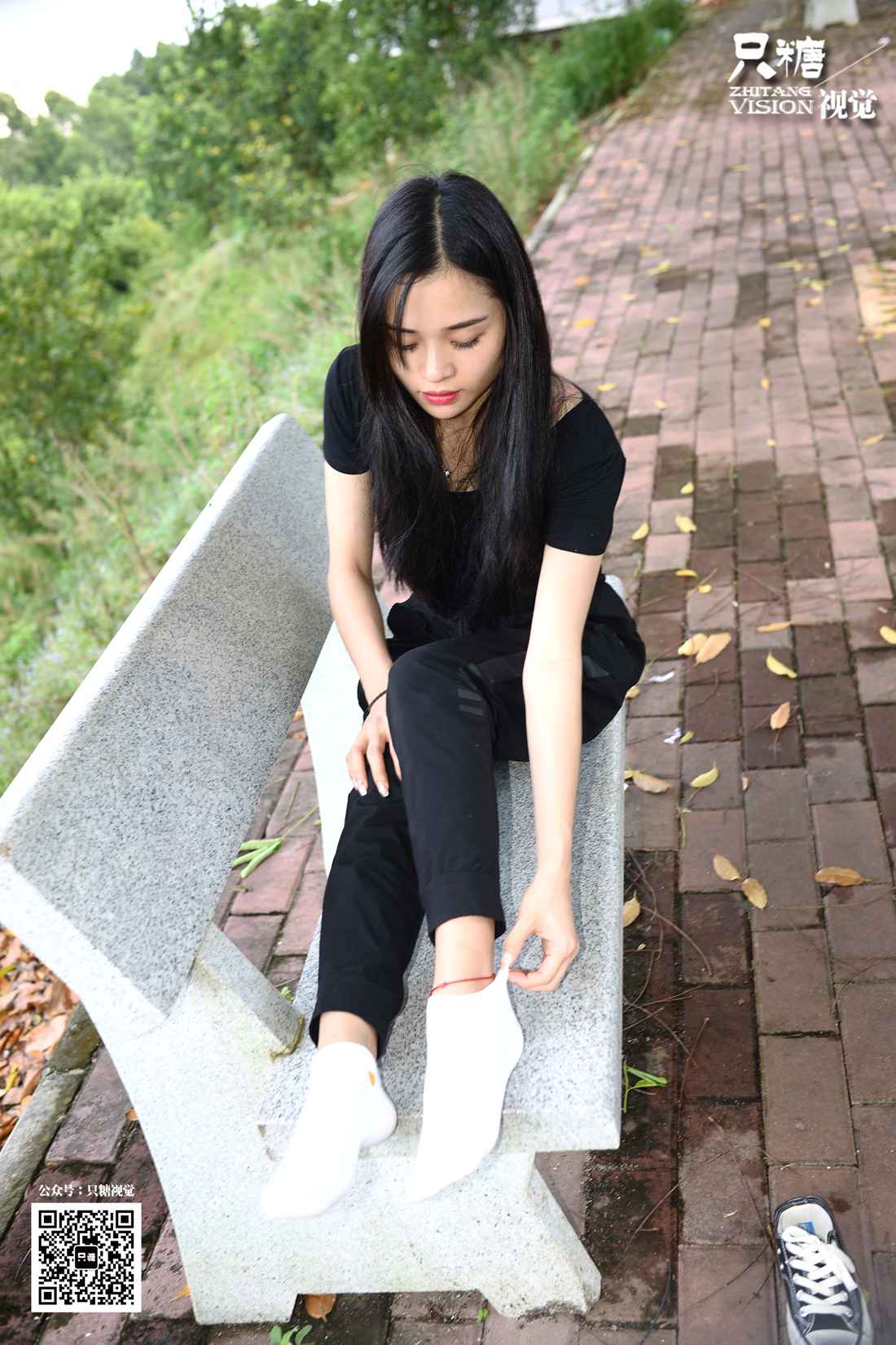 图片[21]-[只糖棉袜] NO.017 帆布鞋搭配白棉袜 在线浏览 – 速更版-美库