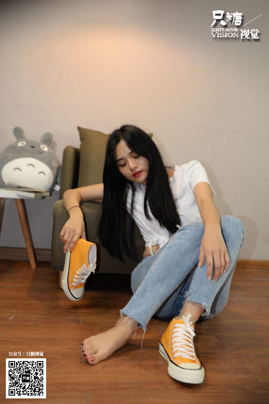 图片[10]-[只糖棉袜] NO.020 牛仔裤搭配帆布鞋（下） 在线浏览 – 速更版-美库