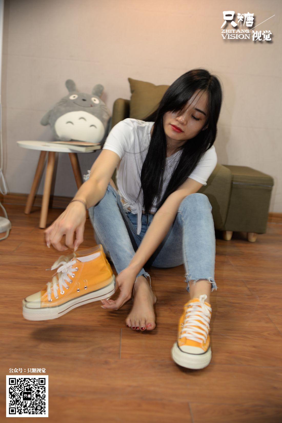 图片[33]-[只糖棉袜] NO.020 牛仔裤搭配帆布鞋（下） 在线浏览 – 速更版-美库