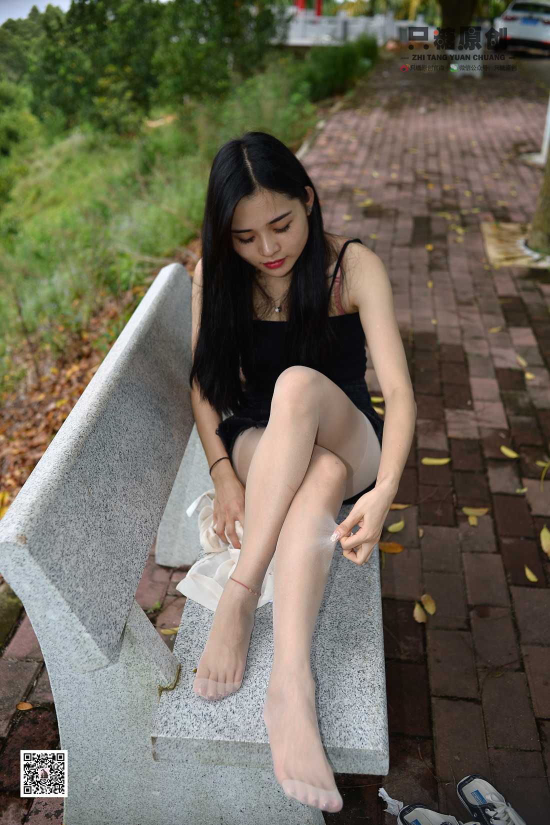 图片[184]-[只糖棉袜] NO.016 文文－帆布鞋搭配肉丝 在线浏览 – 速更版-美库