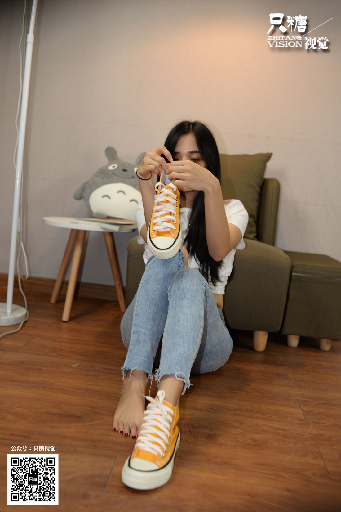 图片[100]-[只糖棉袜] NO.020 牛仔裤搭配帆布鞋（下） 在线浏览 – 速更版-美库