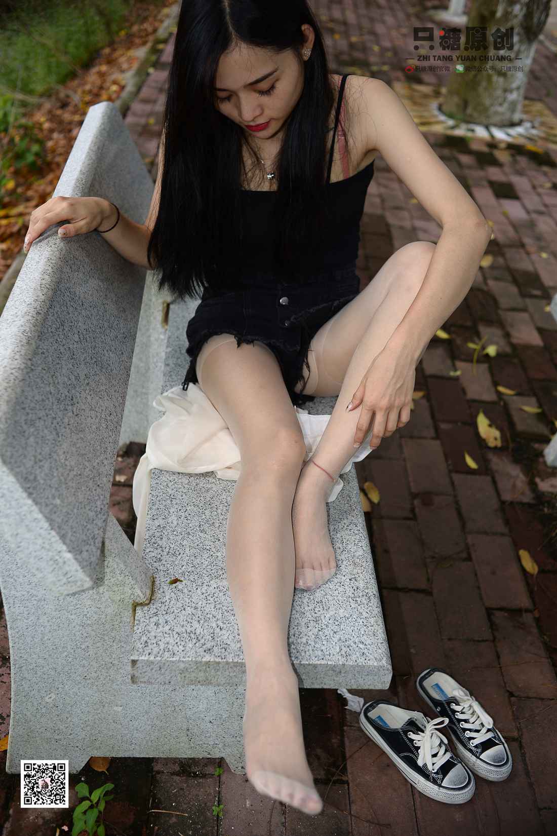 图片[169]-[只糖棉袜] NO.016 文文－帆布鞋搭配肉丝 在线浏览 – 速更版-美库