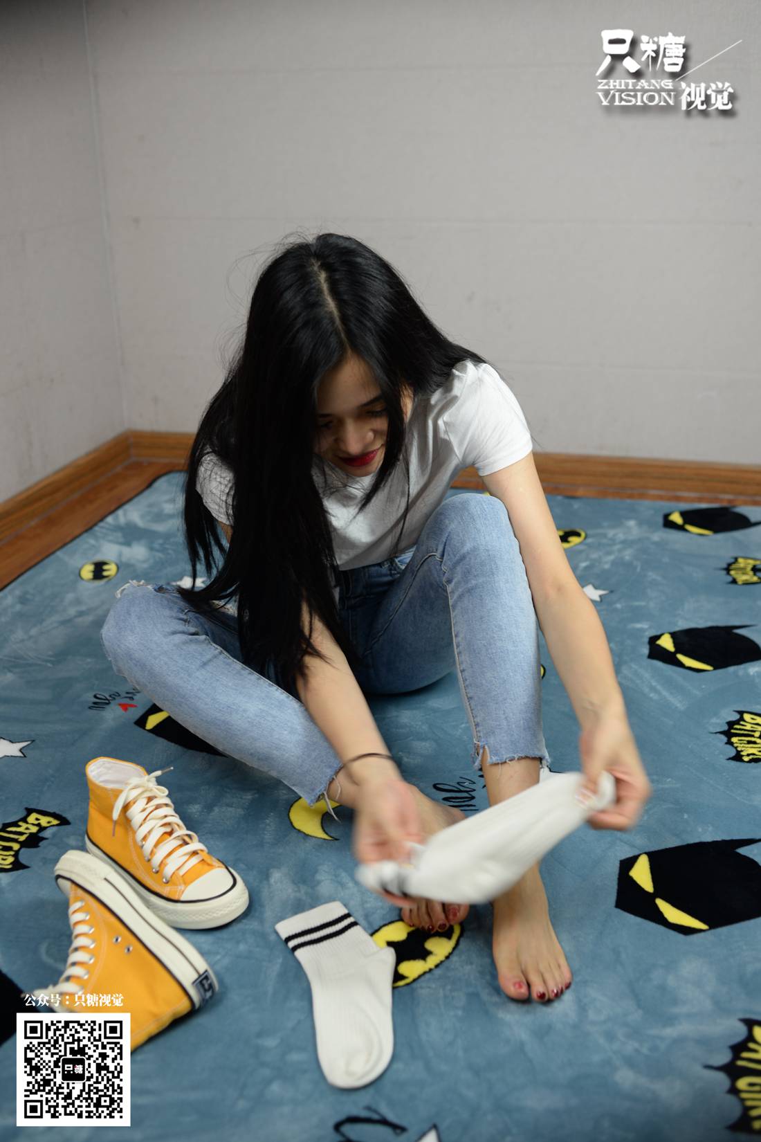 图片[27]-[只糖棉袜] NO.020 牛仔裤搭配帆布鞋（下） 在线浏览 – 速更版-美库