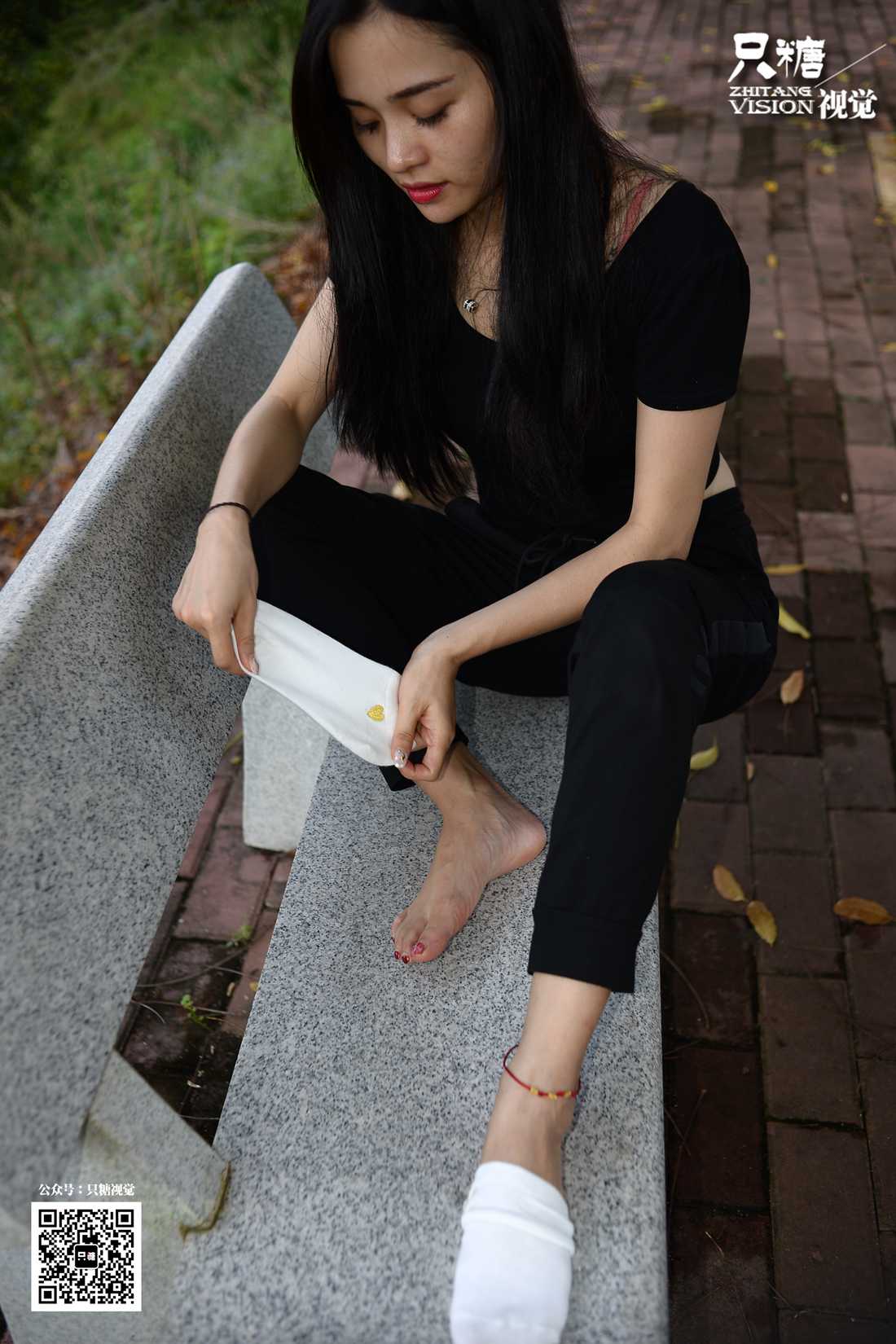 图片[13]-[只糖棉袜] NO.017 帆布鞋搭配白棉袜 在线浏览 – 速更版-美库