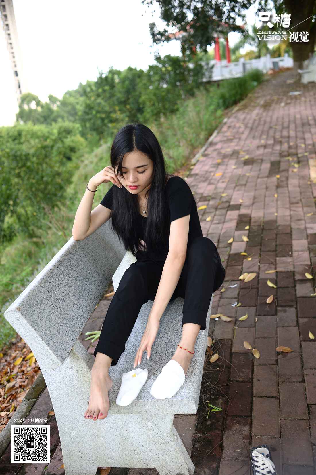 图片[23]-[只糖棉袜] NO.017 帆布鞋搭配白棉袜 在线浏览 – 速更版-美库