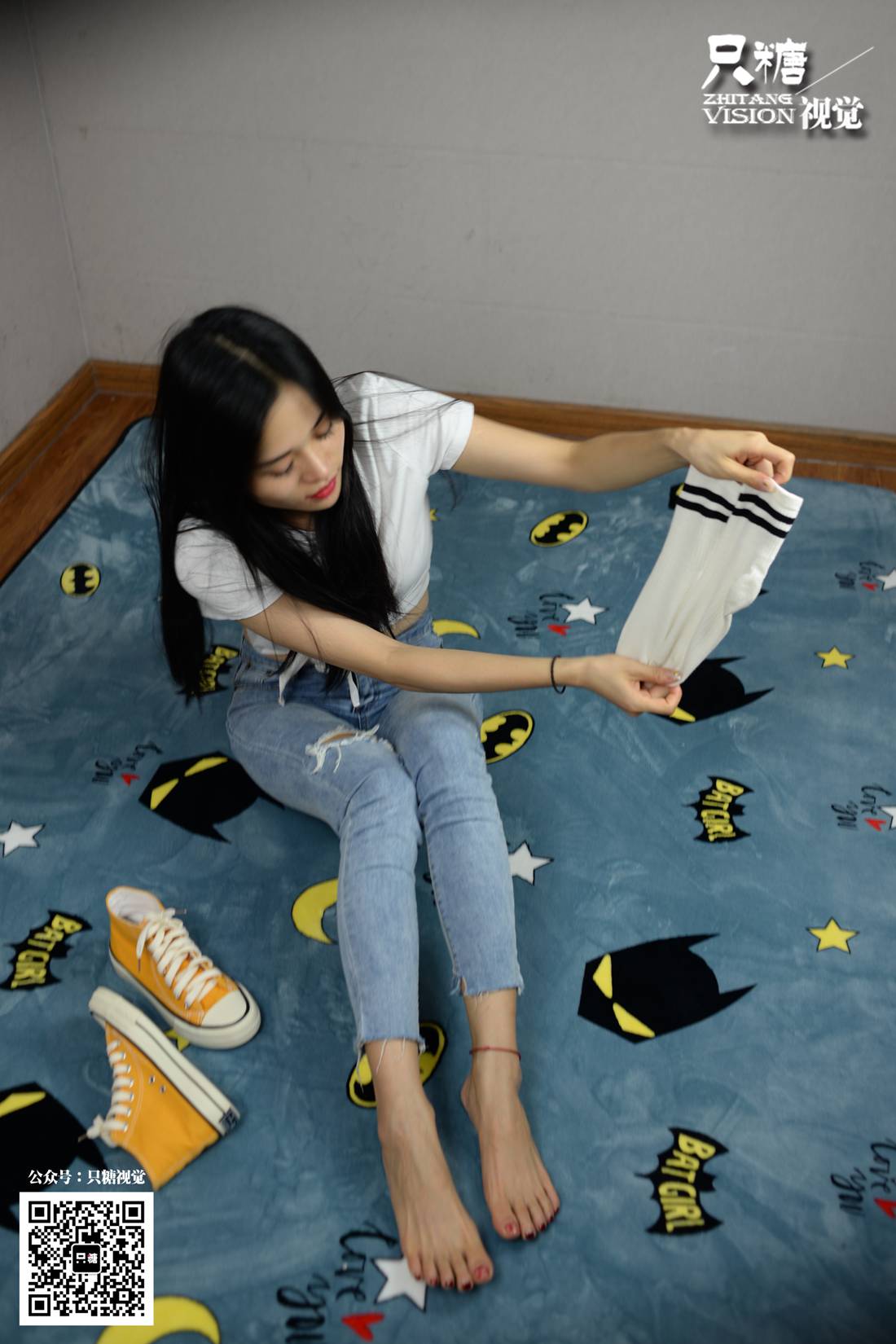 图片[37]-[只糖棉袜] NO.020 牛仔裤搭配帆布鞋（下） 在线浏览 – 速更版-美库