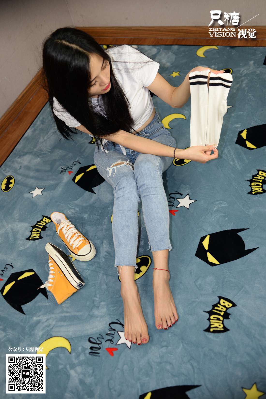 图片[48]-[只糖棉袜] NO.020 牛仔裤搭配帆布鞋（下） 在线浏览 – 速更版-美库