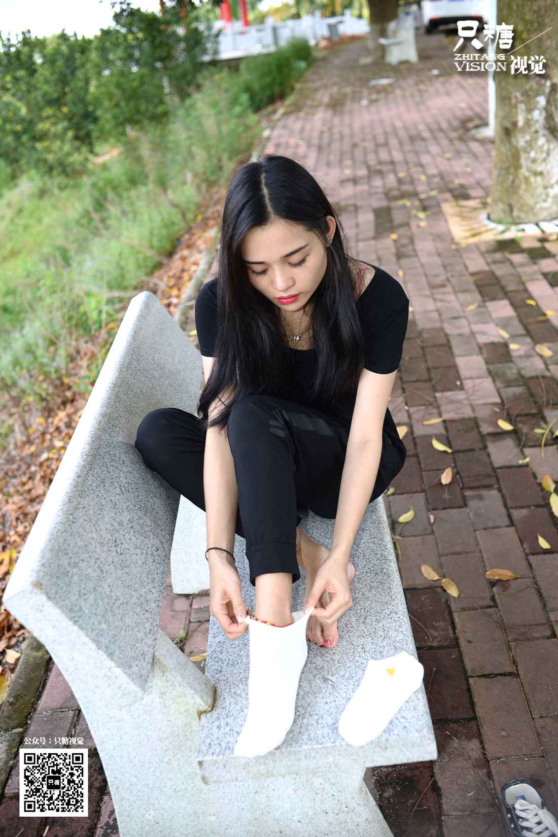 图片[171]-[只糖棉袜] NO.017 帆布鞋搭配白棉袜 在线浏览 – 速更版-美库