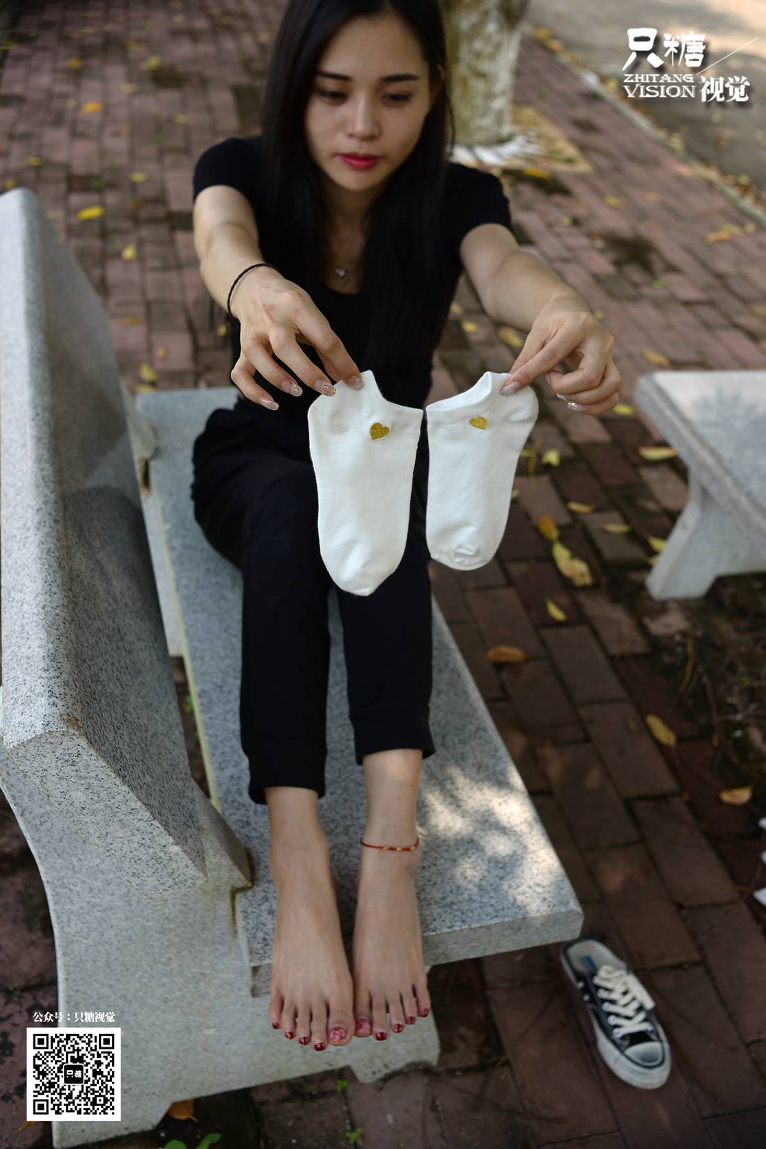 图片[67]-[只糖棉袜] NO.017 帆布鞋搭配白棉袜 在线浏览 – 速更版-美库