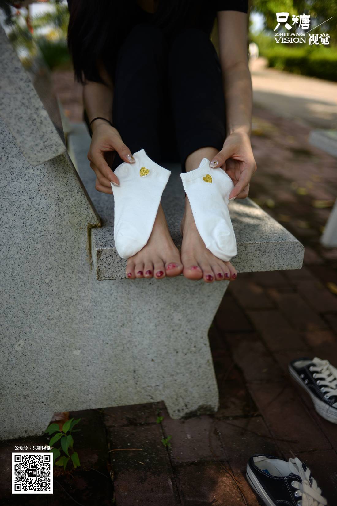 图片[81]-[只糖棉袜] NO.017 帆布鞋搭配白棉袜 在线浏览 – 速更版-美库