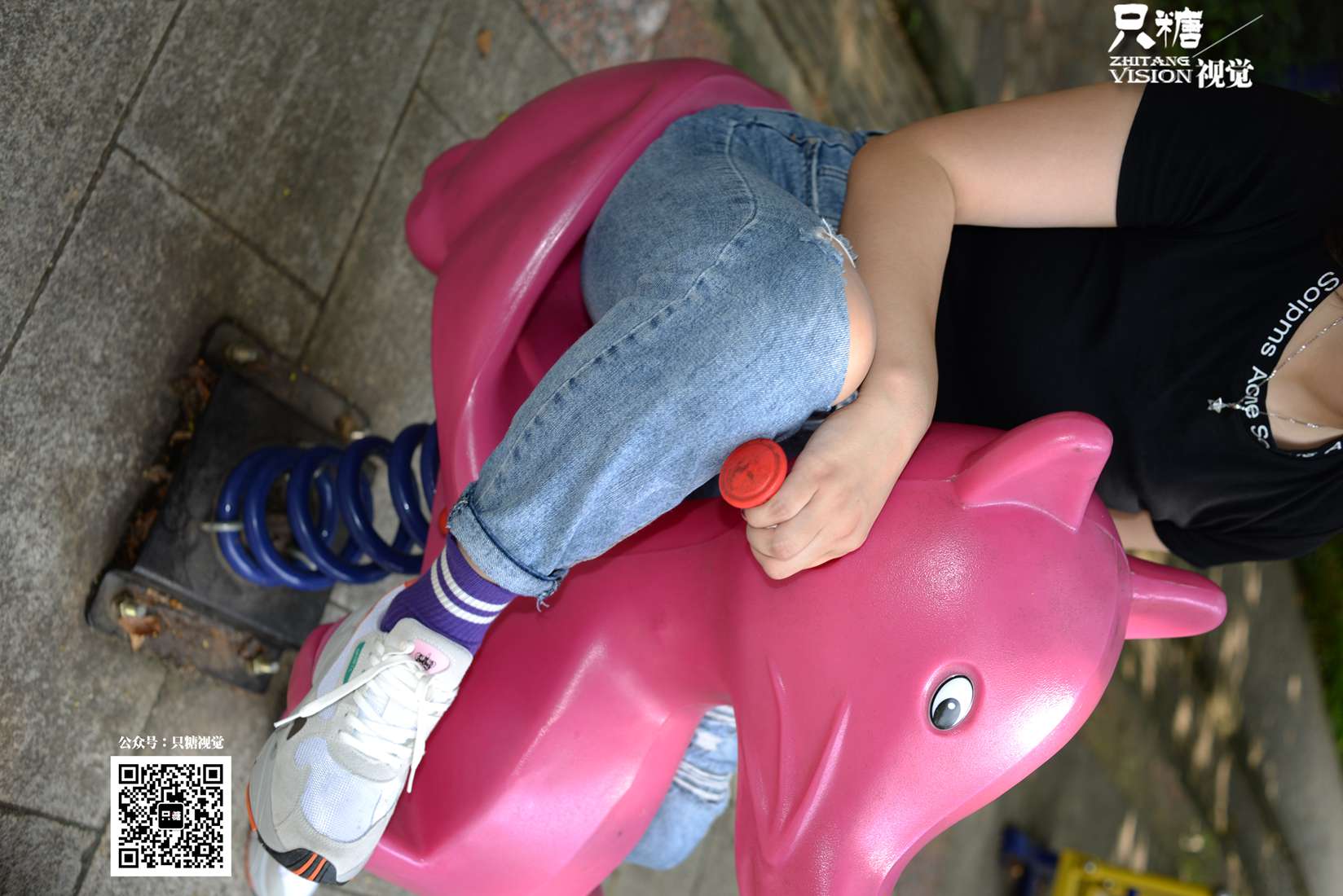 图片[100]-[只糖棉袜] NO.019 秋日里的跑鞋牛仔裤 在线浏览 – 速更版-美库