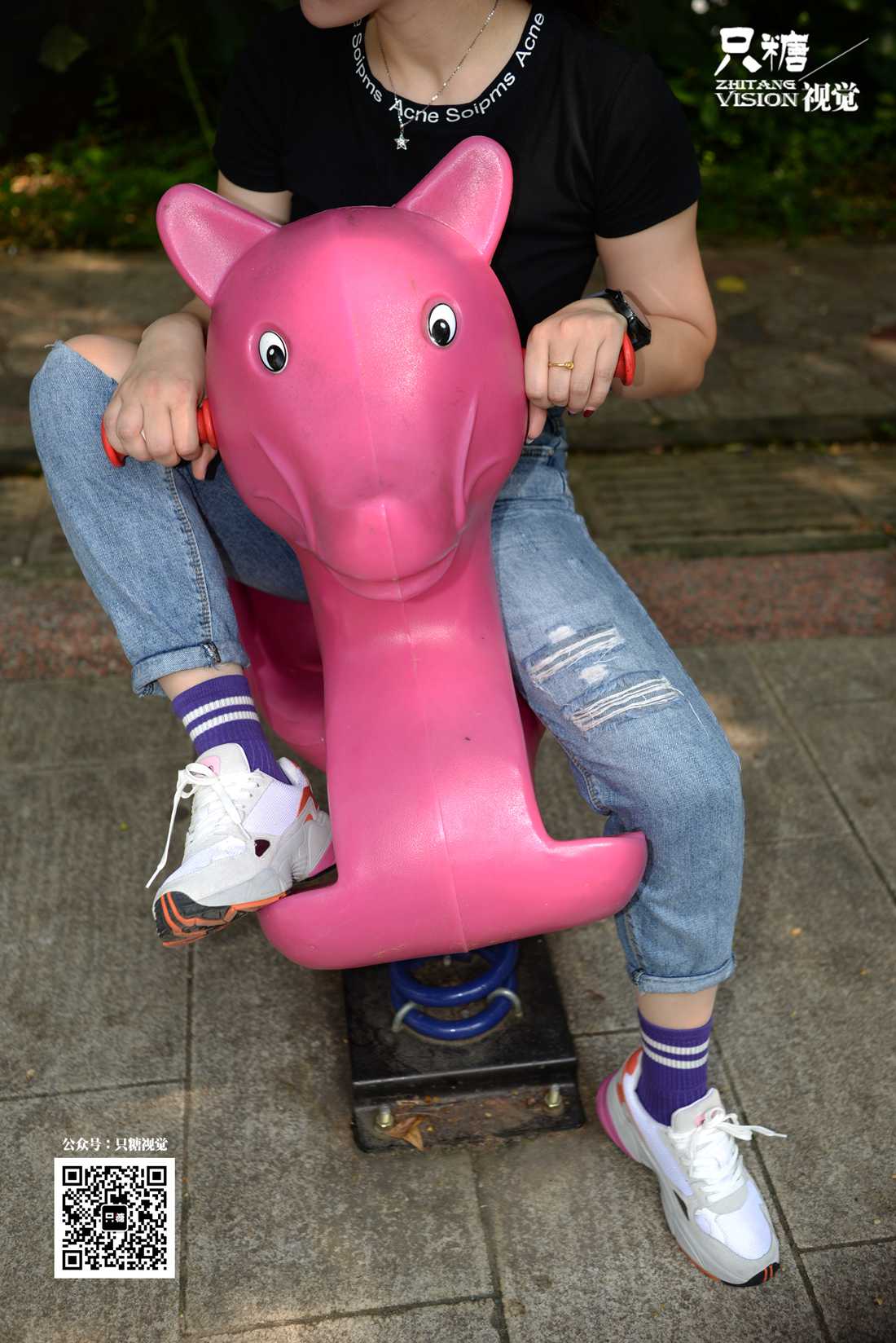 图片[94]-[只糖棉袜] NO.019 秋日里的跑鞋牛仔裤 在线浏览 – 速更版-美库