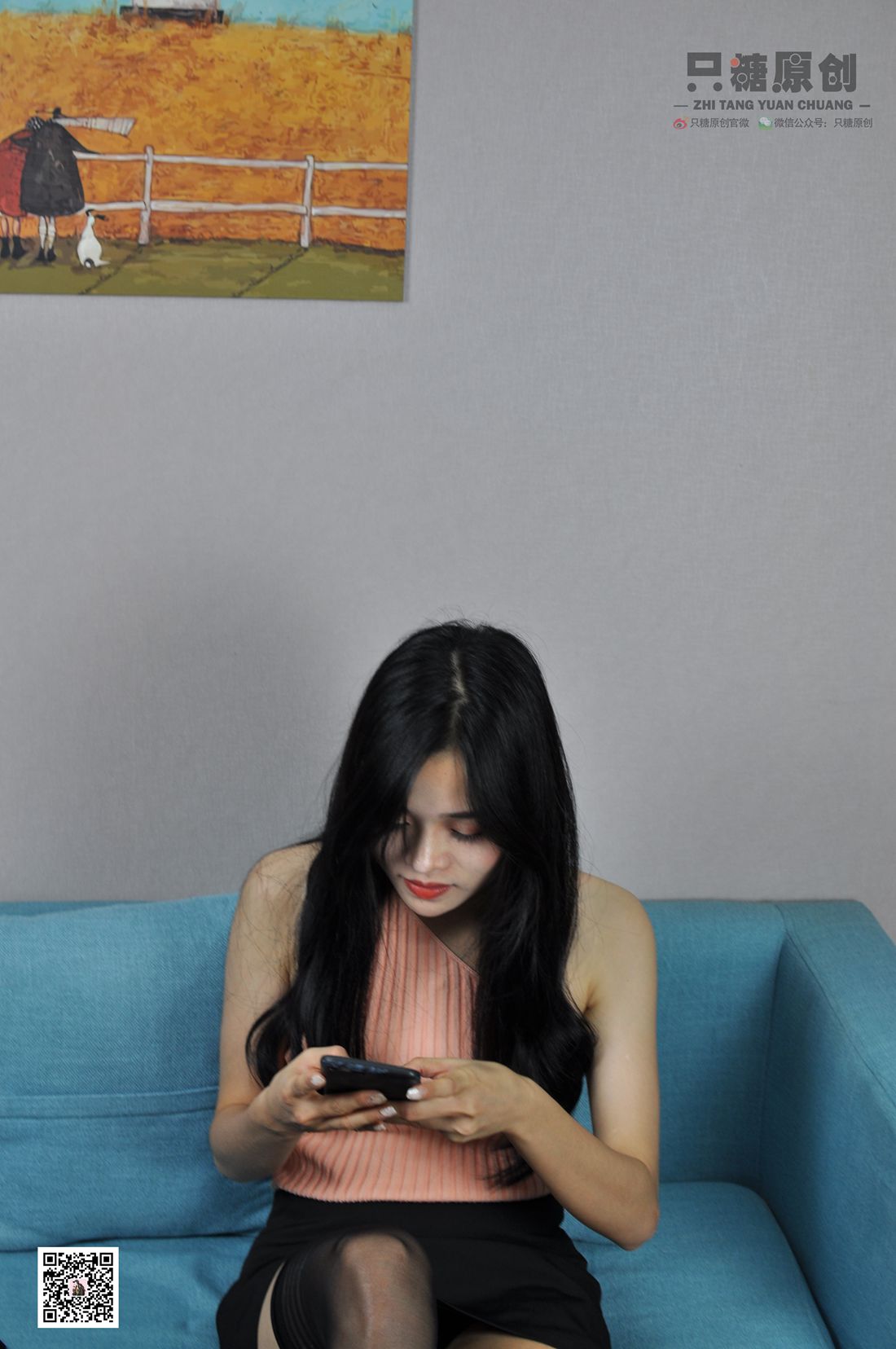 图片[208]-[只糖棉袜] NO.015 文文－暖暖小香风 在线浏览 – 速更版-美库