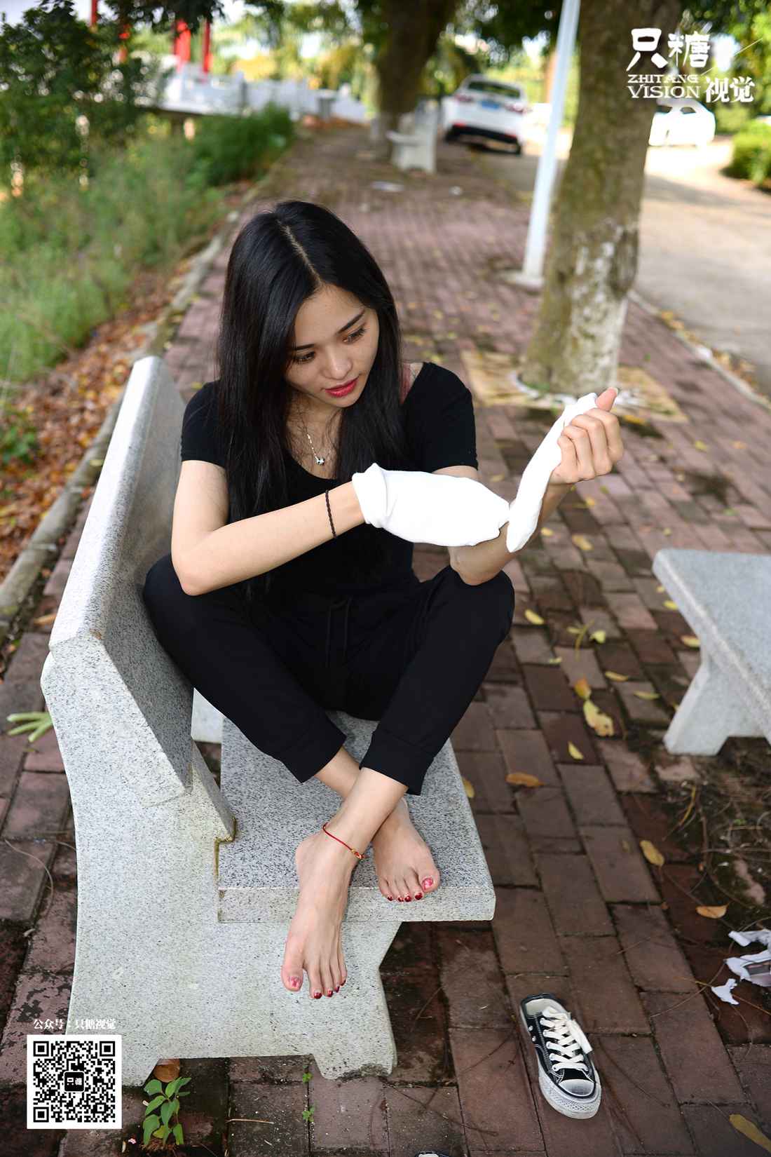 图片[184]-[只糖棉袜] NO.017 帆布鞋搭配白棉袜 在线浏览 – 速更版-美库