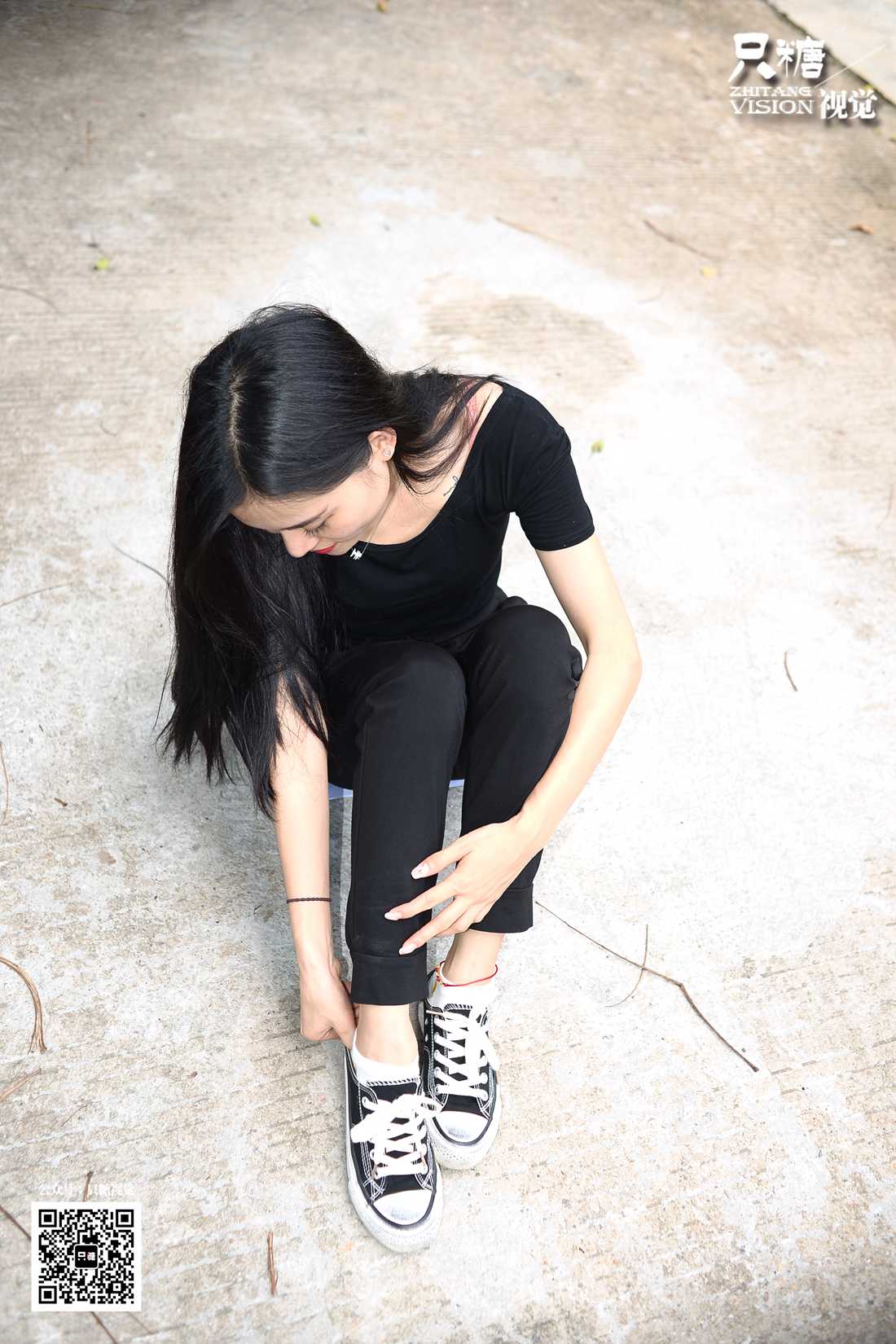 图片[8]-[只糖棉袜] NO.017 帆布鞋搭配白棉袜 在线浏览 – 速更版-美库