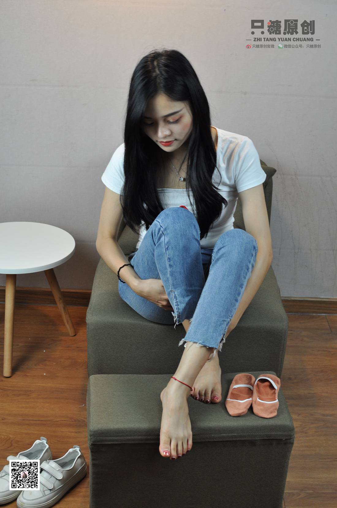 图片[222]-[只糖棉袜] NO.013 文文- 脚踝上的红绳是我对你的思念 在线浏览 – 速更版-美库