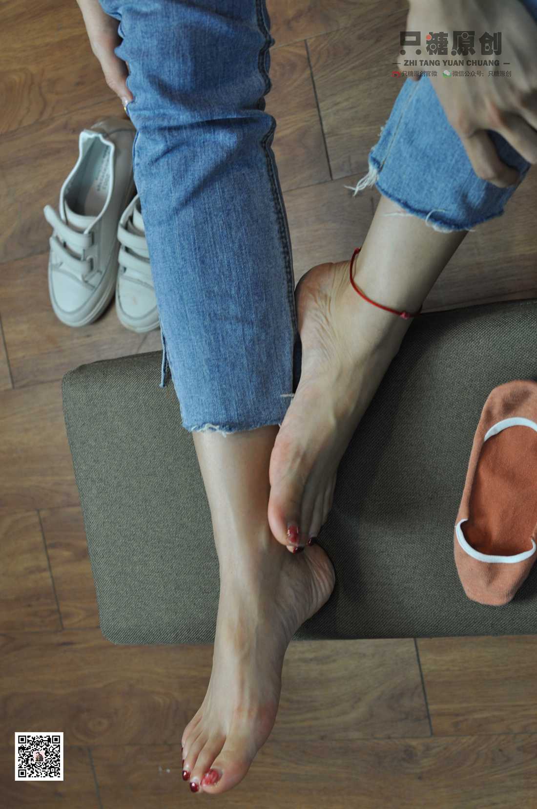 图片[264]-[只糖棉袜] NO.013 文文- 脚踝上的红绳是我对你的思念 在线浏览 – 速更版-美库