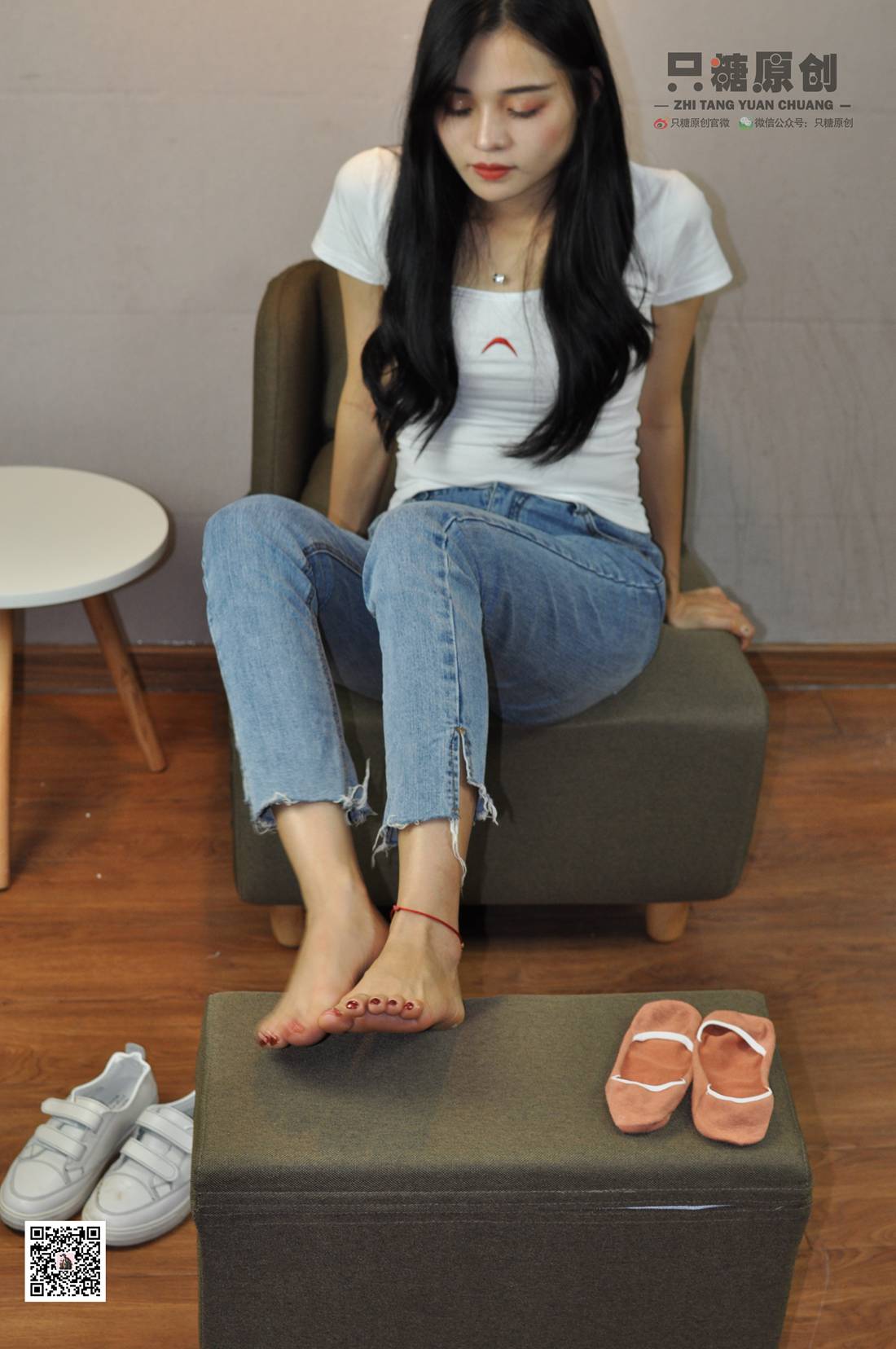 图片[105]-[只糖棉袜] NO.013 文文- 脚踝上的红绳是我对你的思念 在线浏览 – 速更版-美库