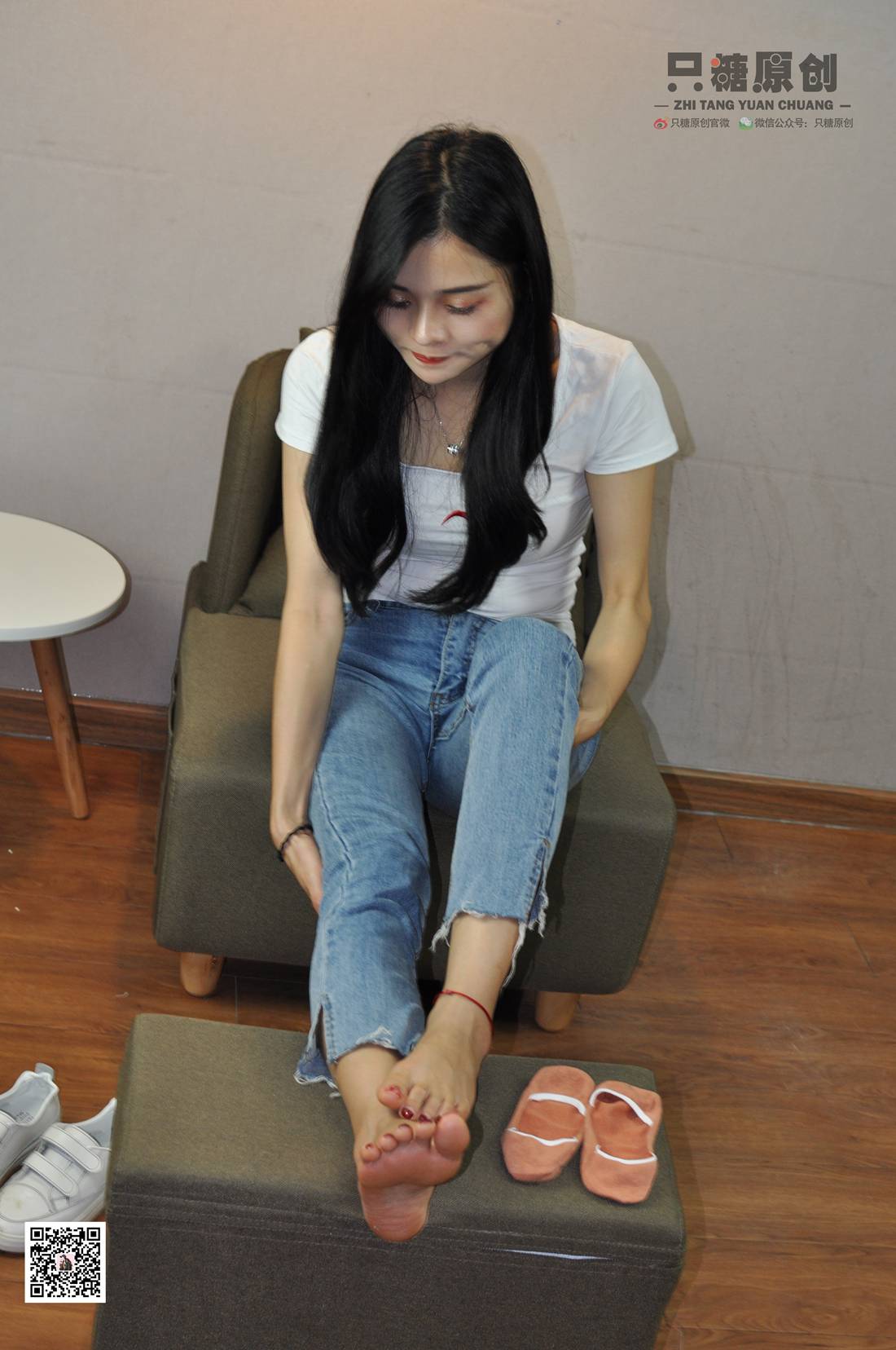 图片[98]-[只糖棉袜] NO.013 文文- 脚踝上的红绳是我对你的思念 在线浏览 – 速更版-美库