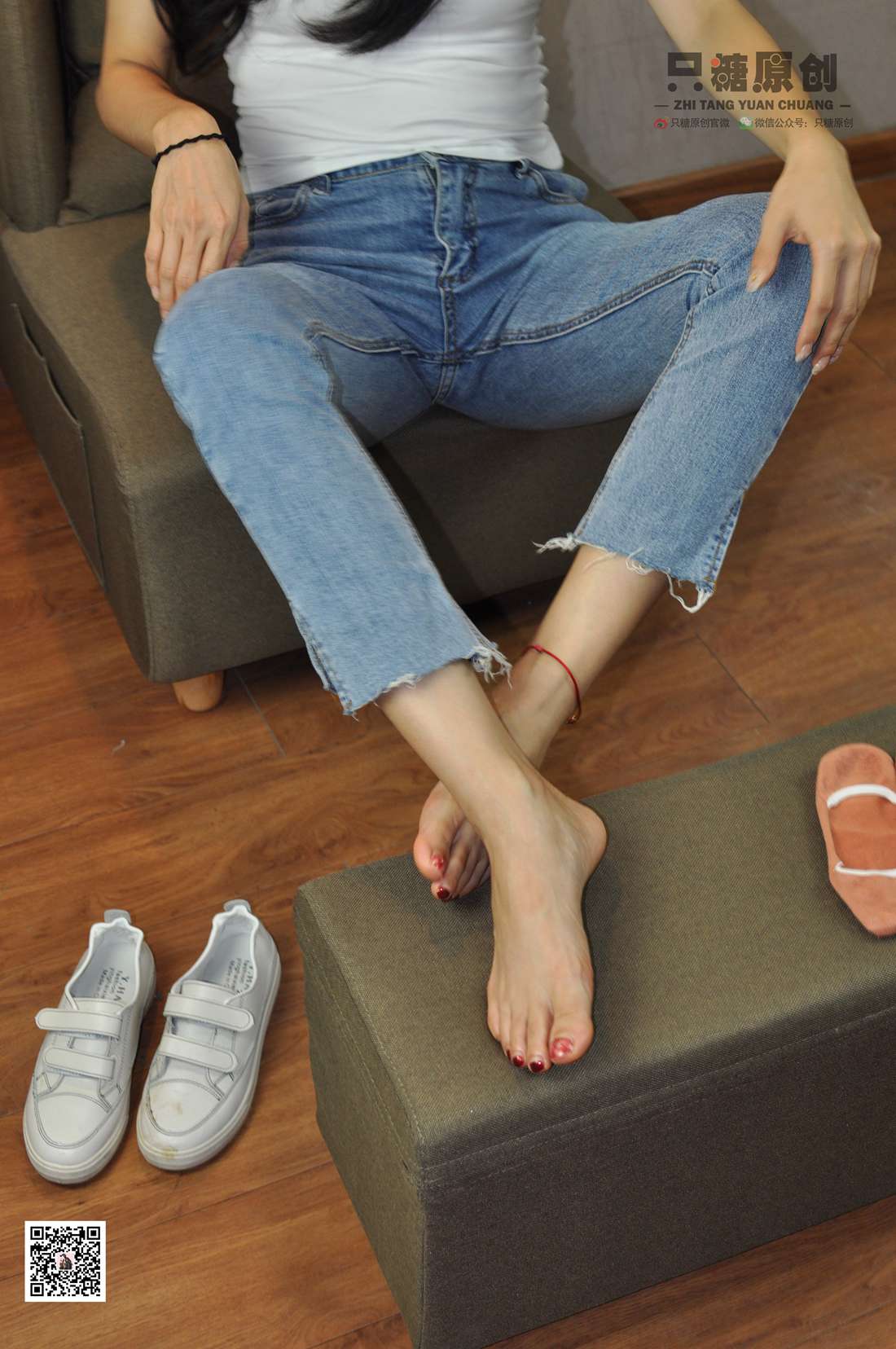 图片[137]-[只糖棉袜] NO.013 文文- 脚踝上的红绳是我对你的思念 在线浏览 – 速更版-美库