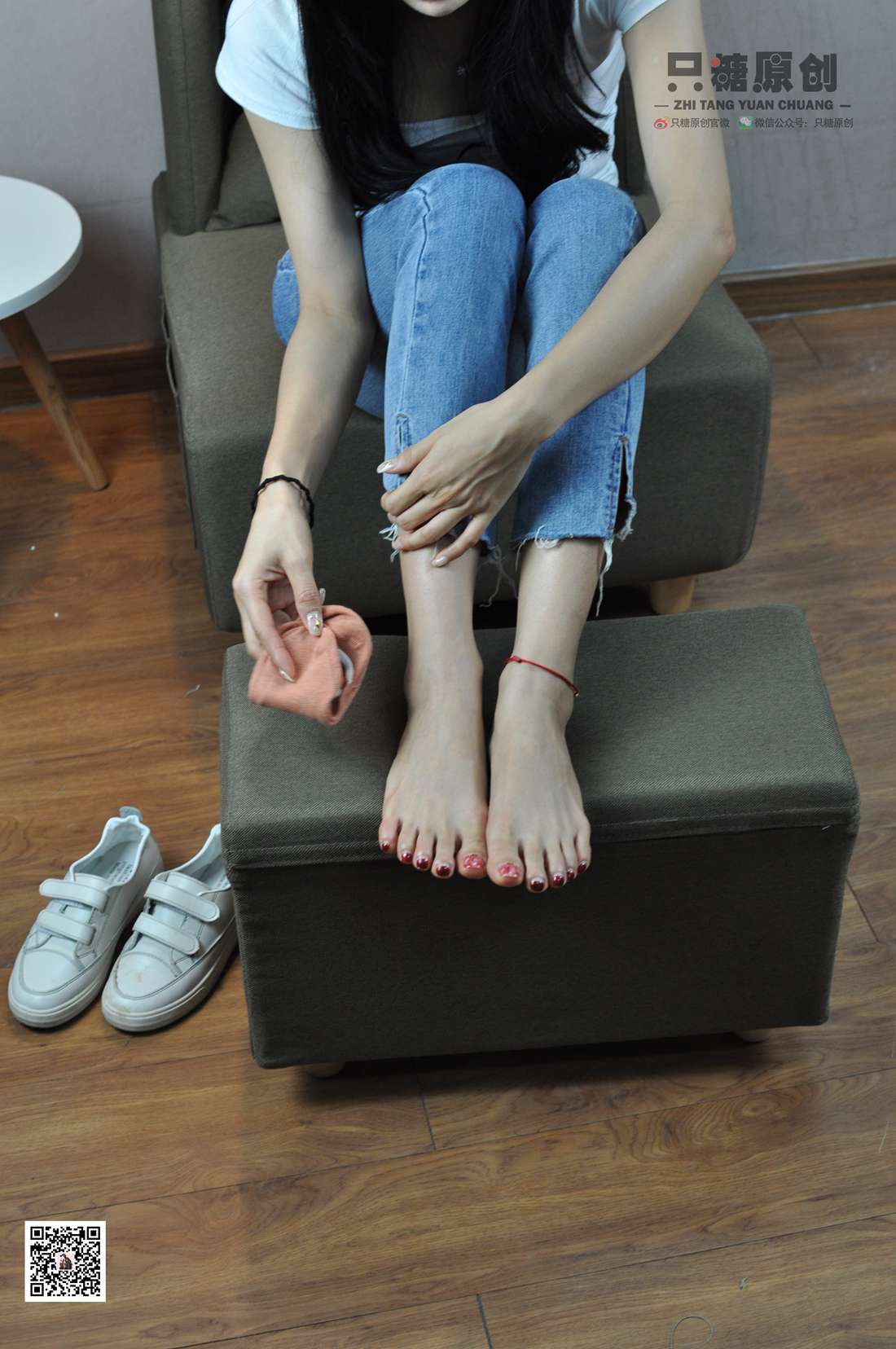 图片[55]-[只糖棉袜] NO.013 文文- 脚踝上的红绳是我对你的思念 在线浏览 – 速更版-美库