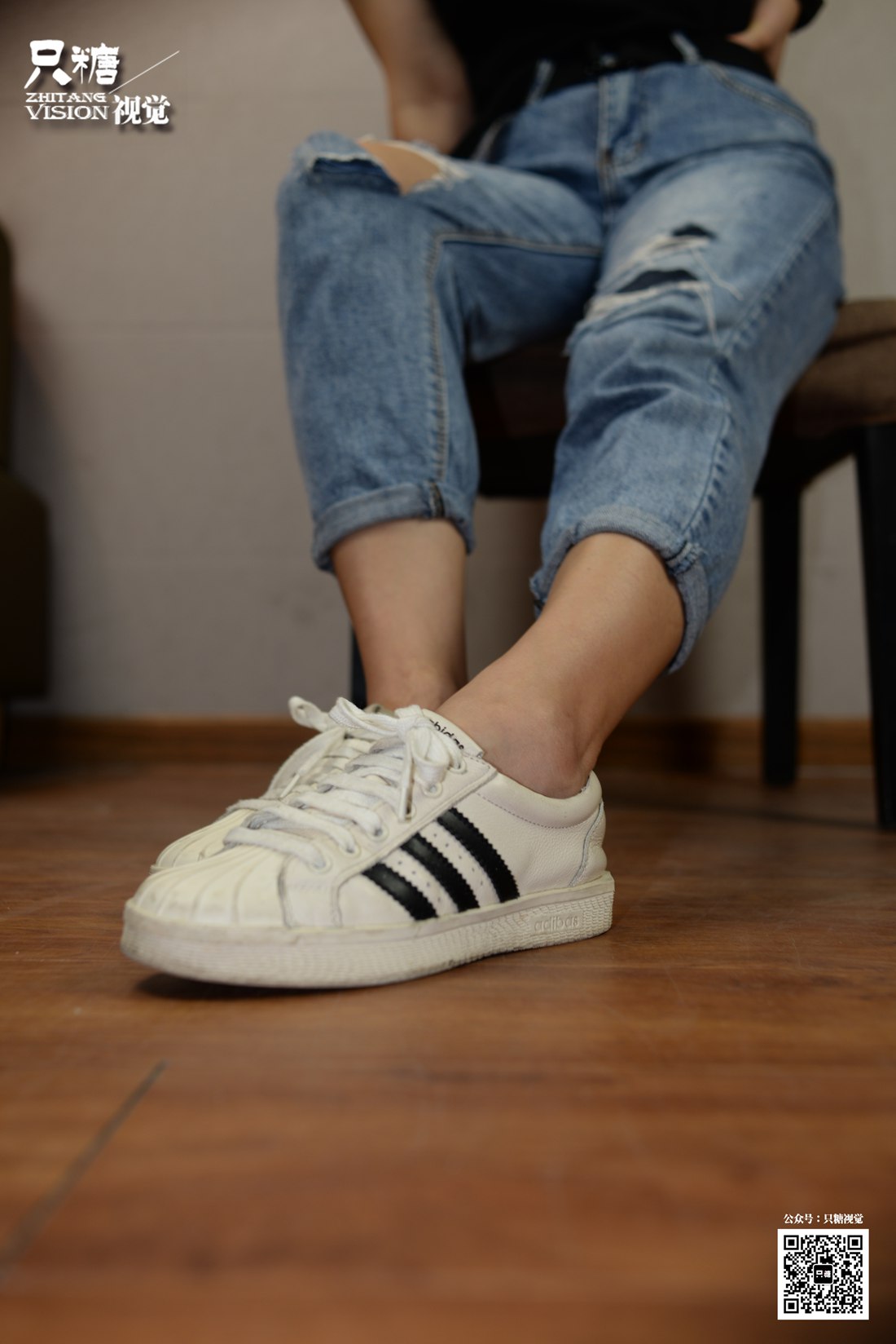 图片[6]-[只糖棉袜] NO.023 牛仔裤贝壳头搭配船袜 在线浏览 – 速更版-美库