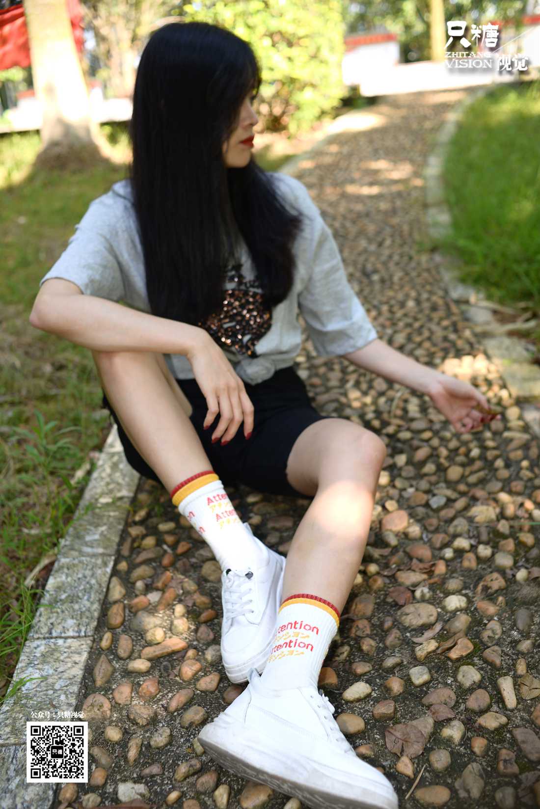 图片[123]-[只糖棉袜] NO.024 文文－野花与你 在线浏览 – 速更版-美库