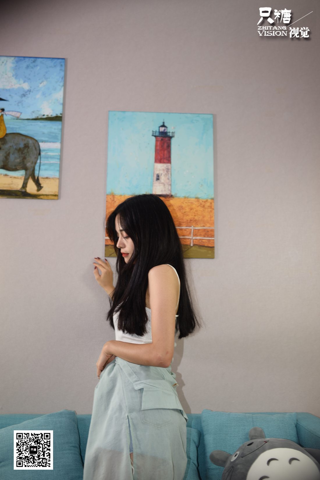 图片[40]-[只糖棉袜] NO.027 文文－高帮帆布鞋与蕾丝船袜 在线浏览 – 速更版-美库