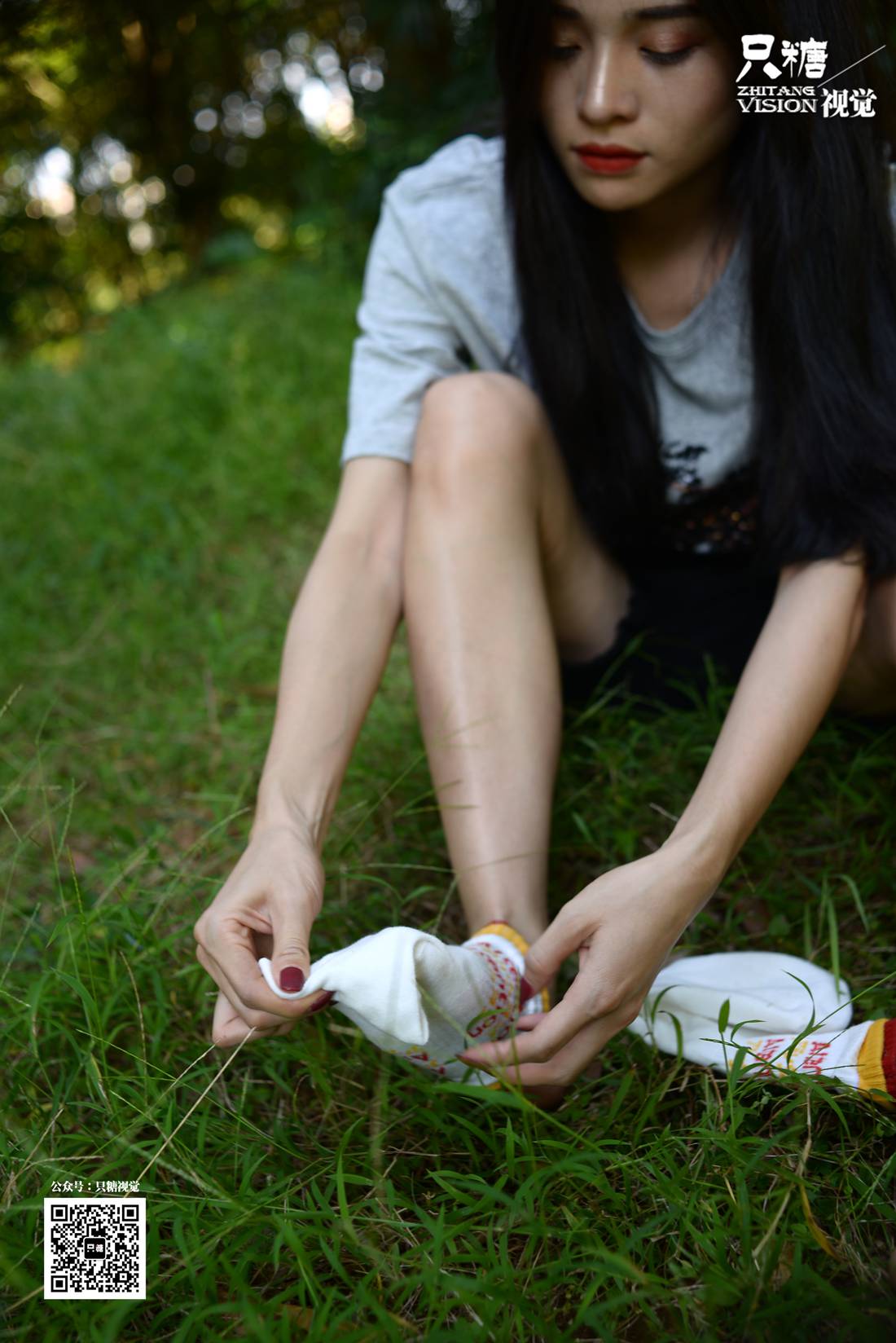 图片[61]-[只糖棉袜] NO.024 文文－野花与你 在线浏览 – 速更版-美库