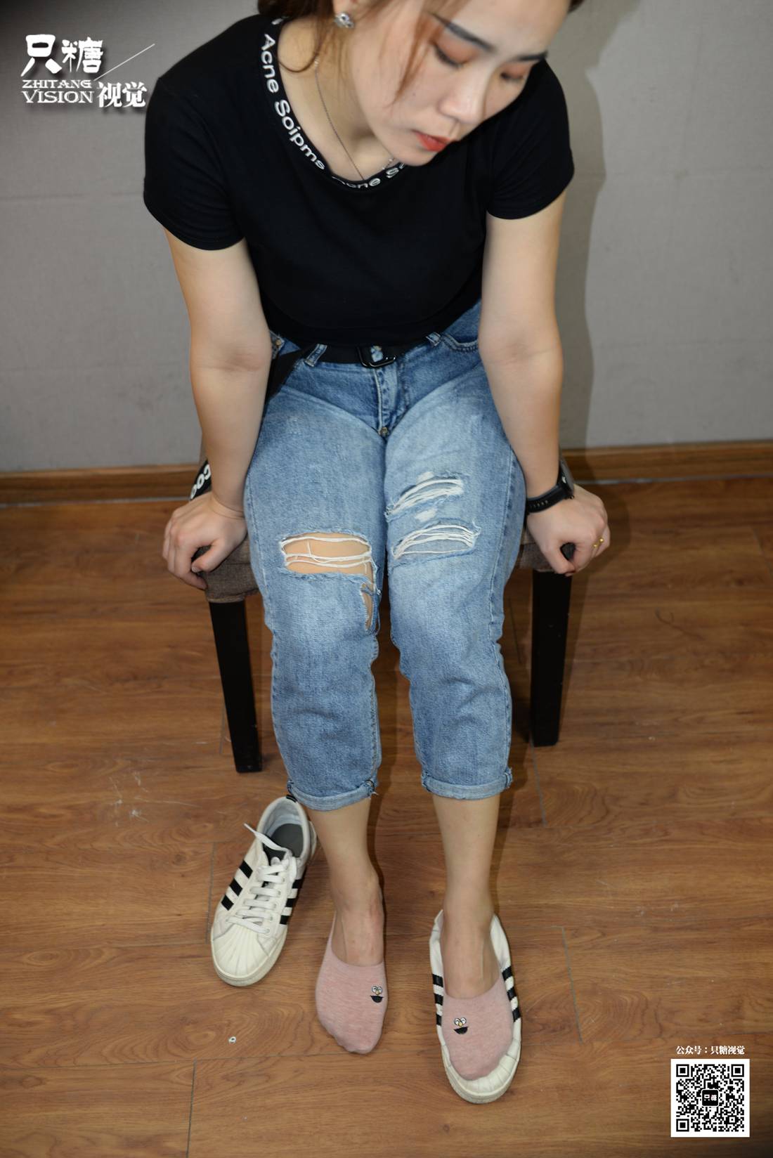 图片[71]-[只糖棉袜] NO.023 牛仔裤贝壳头搭配船袜 在线浏览 – 速更版-美库