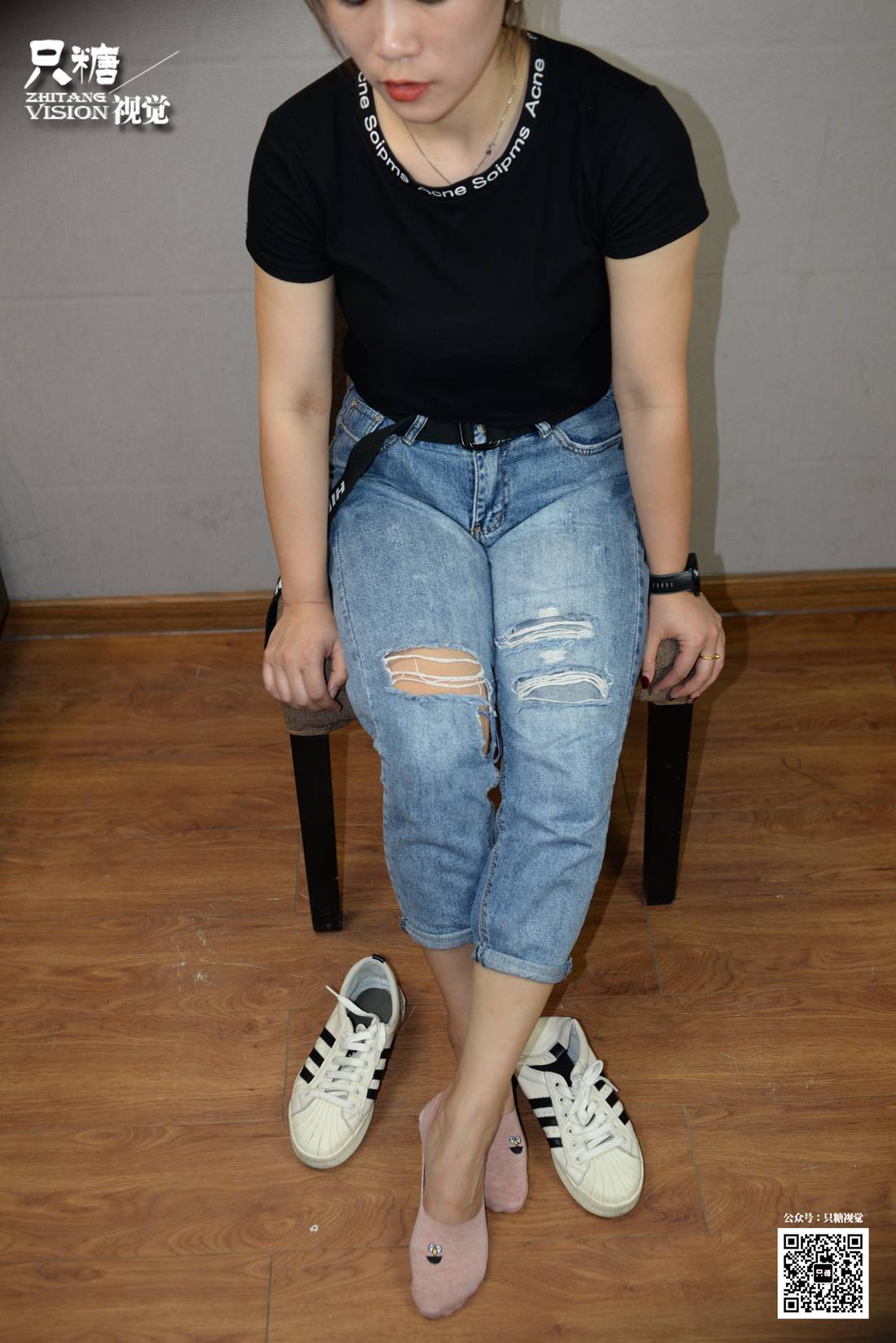 图片[15]-[只糖棉袜] NO.023 牛仔裤贝壳头搭配船袜 在线浏览 – 速更版-美库