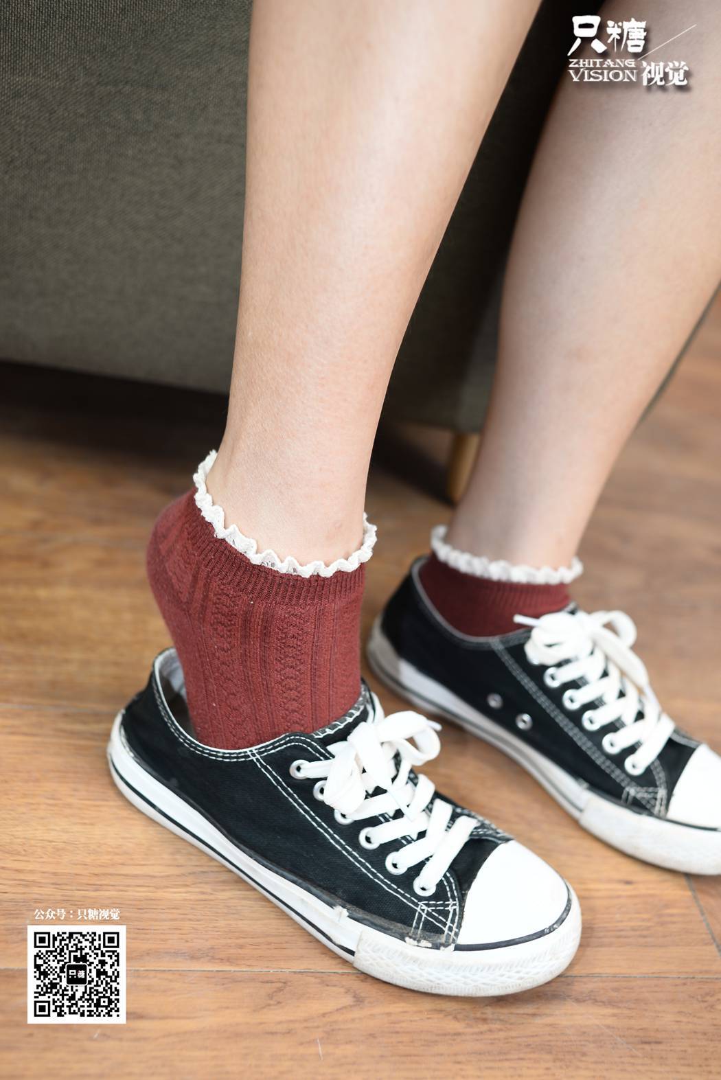 图片[205]-[只糖棉袜] NO.022 帆布鞋与蕾丝花边棉袜 在线浏览 – 速更版-美库