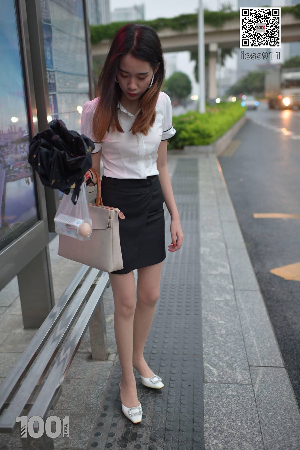 图片[14]-[IESS异思趣向] 一千零一夜 NO.002《等公交》在线浏览 – 速更版-美库