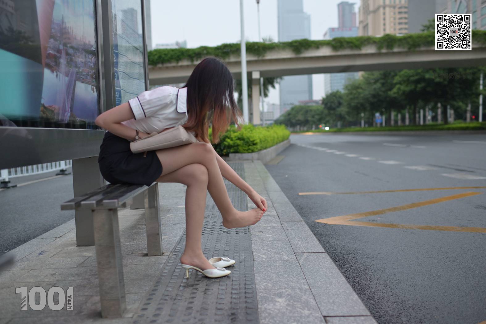 图片[52]-[IESS异思趣向] 一千零一夜 NO.002《等公交》在线浏览 – 速更版-美库