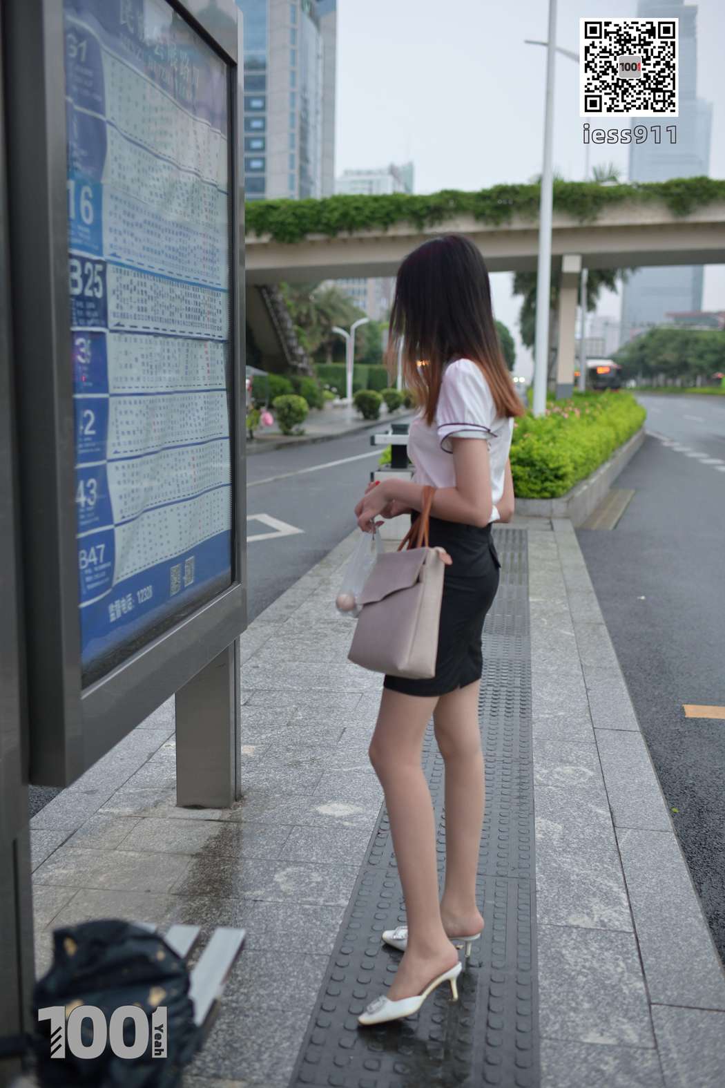 图片[34]-[IESS异思趣向] 一千零一夜 NO.002《等公交》在线浏览 – 速更版-美库