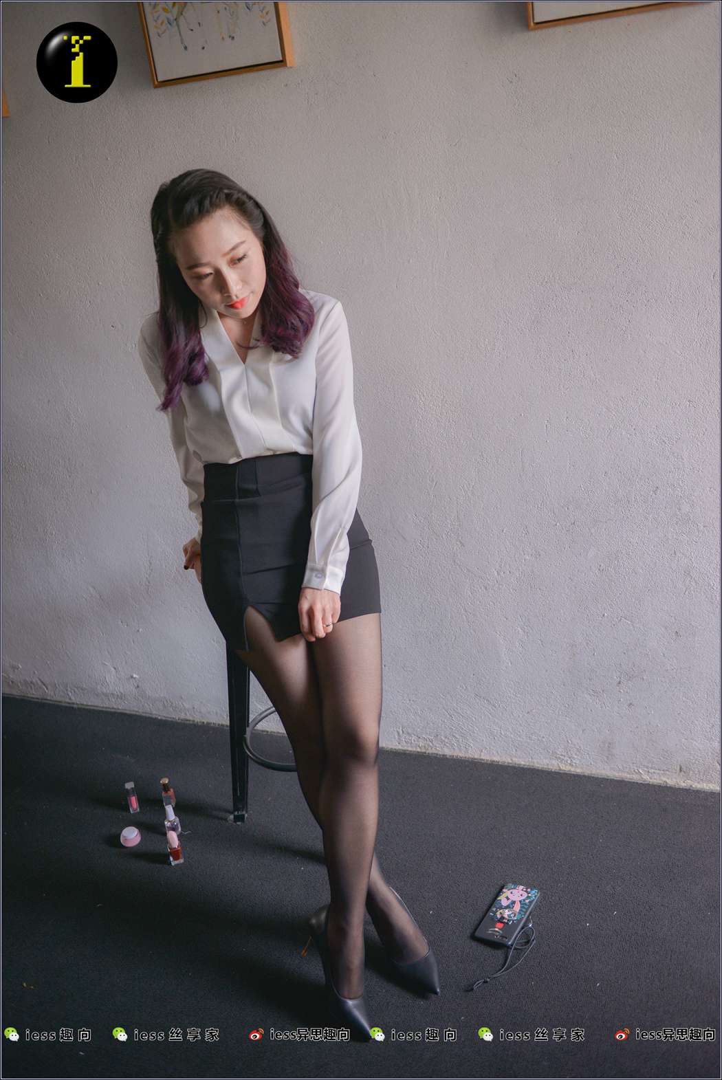 图片[50]-[IESS异思趣向] 普惠集 NO.008 范美美穿袜子 在线浏览 – 速更版-美库