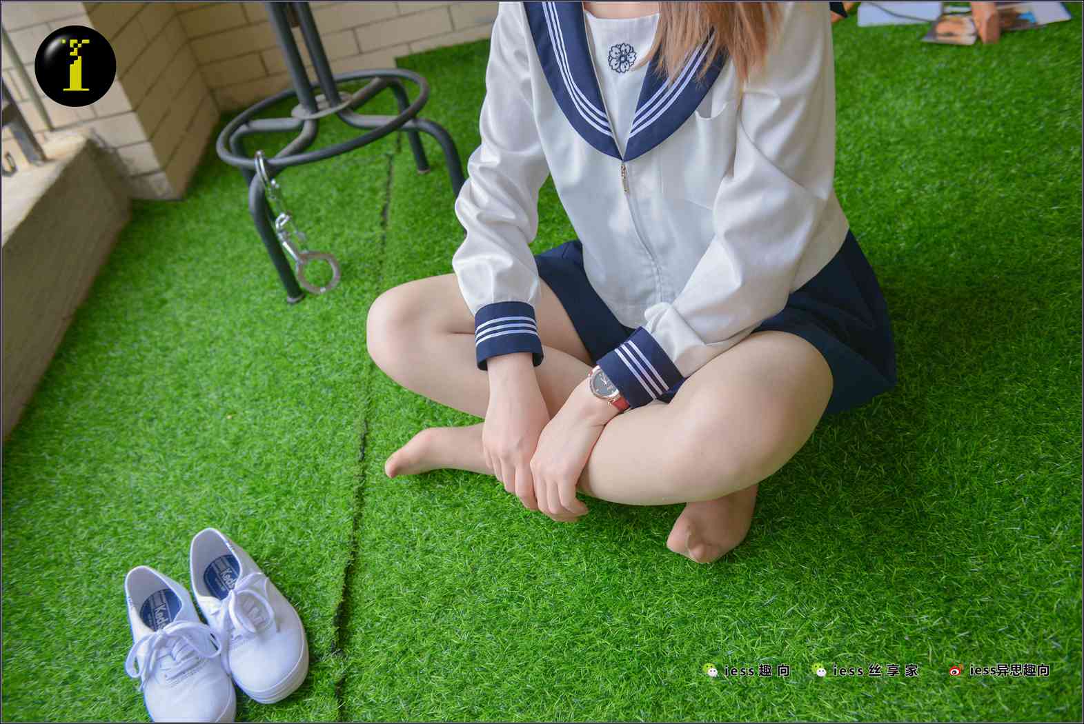 图片[81]-[IESS异思趣向] 普惠集 NO.007 广炎 JK服与小白鞋 在线浏览 – 速更版-美库