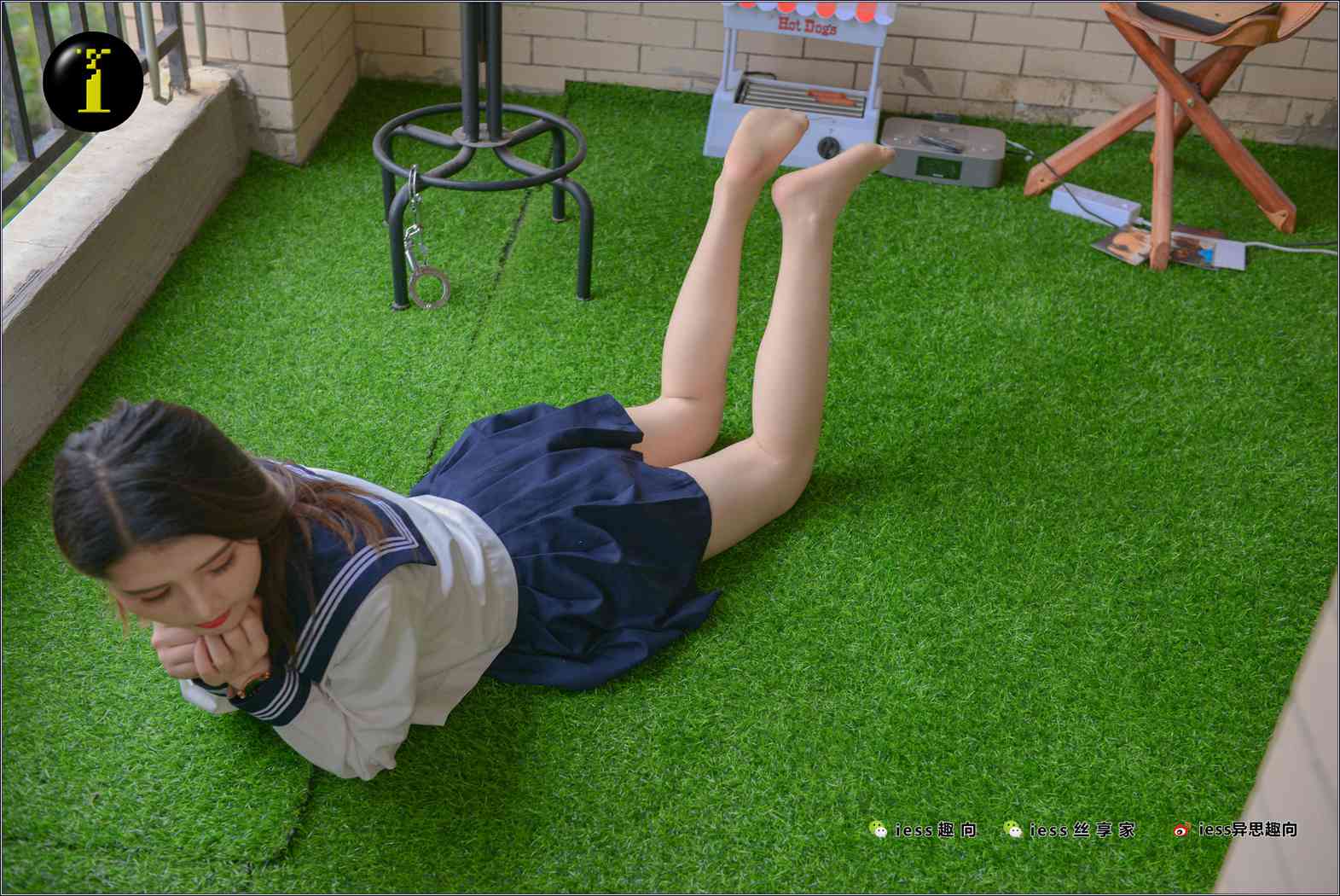 图片[35]-[IESS异思趣向] 普惠集 NO.007 广炎 JK服与小白鞋 在线浏览 – 速更版-美库