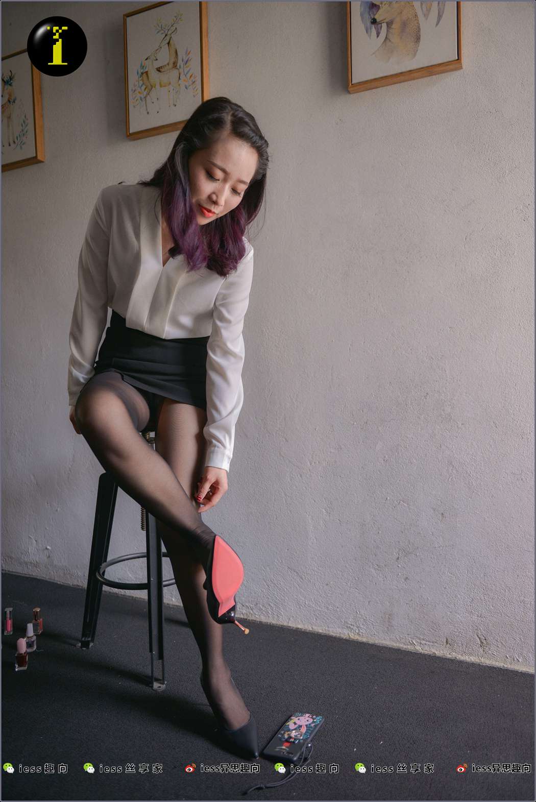 图片[49]-[IESS异思趣向] 普惠集 NO.008 范美美穿袜子 在线浏览 – 速更版-美库