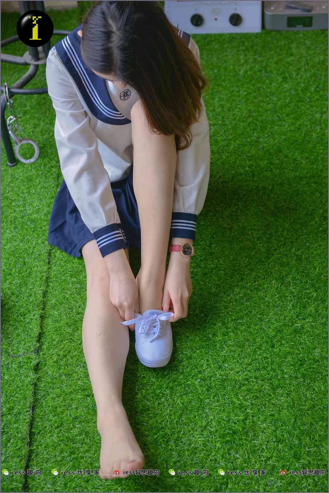 图片[82]-[IESS异思趣向] 普惠集 NO.007 广炎 JK服与小白鞋 在线浏览 – 速更版-美库