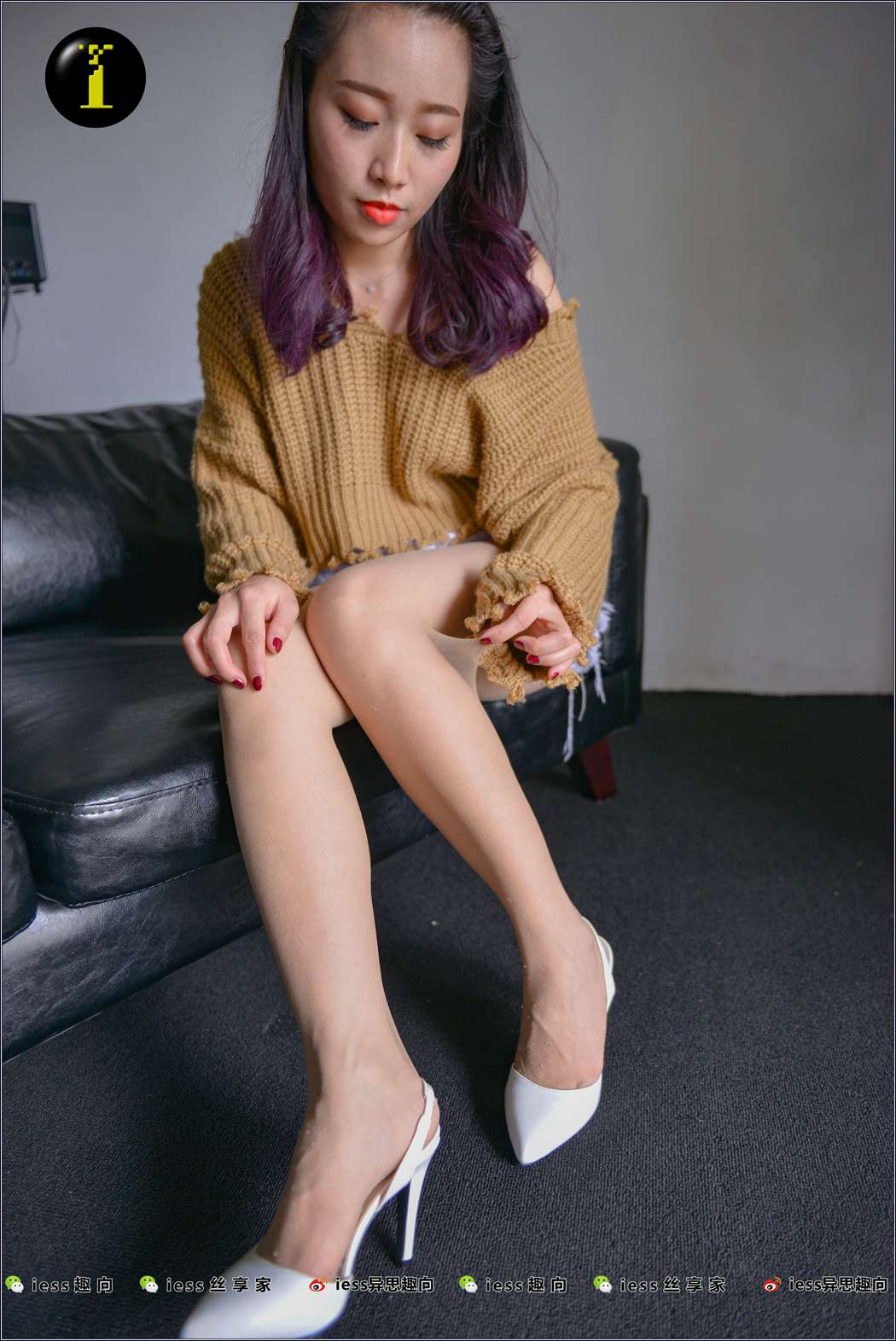 图片[26]-[IESS异思趣向] 普惠集 NO.009 范美美 把穿得起球的袜子换了 在线浏览 – 速更版-美库