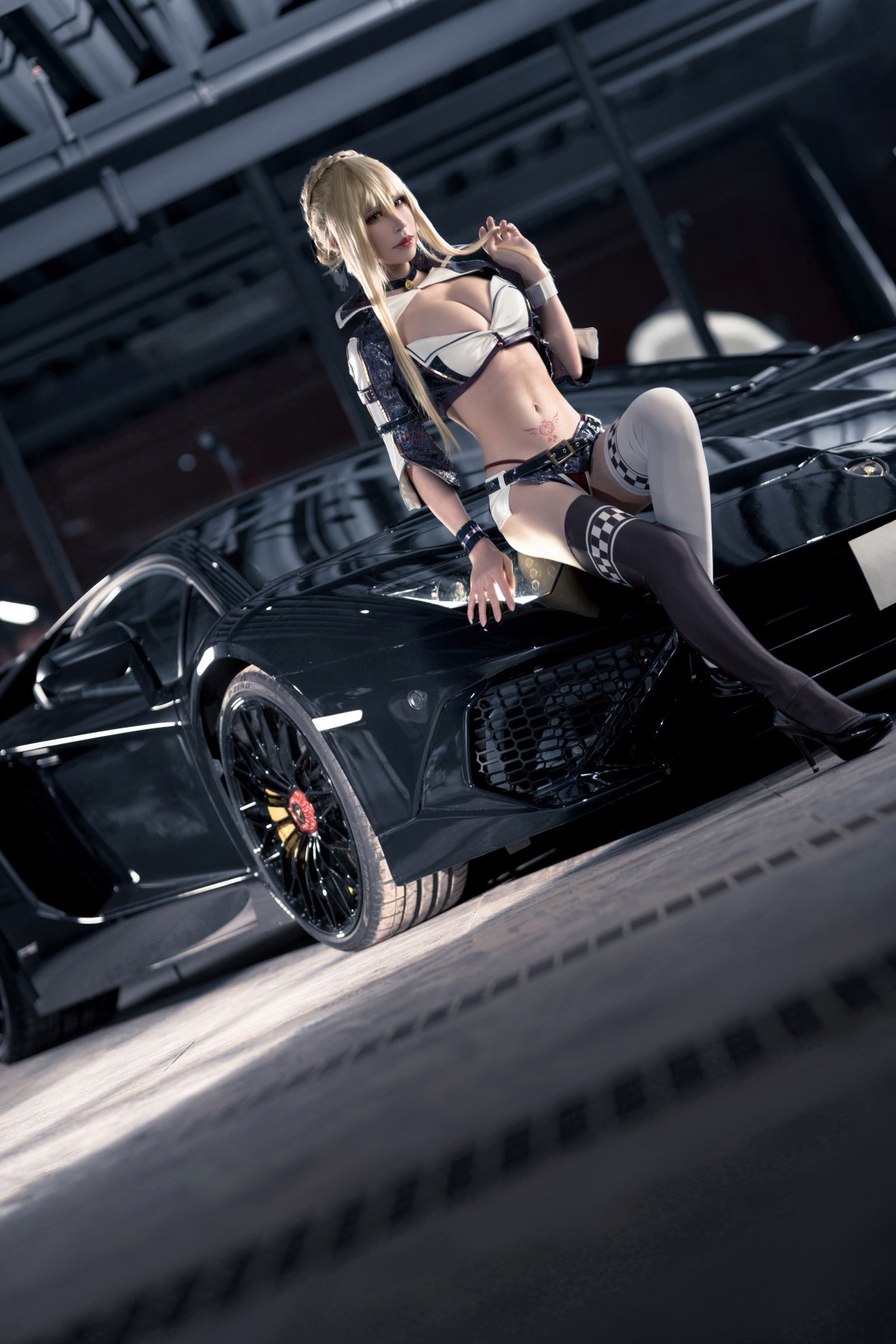 人气动漫Coser@爱老师_PhD 玛修 黑枪呆 同人赛车 在线浏览 - 速更版-绅士图