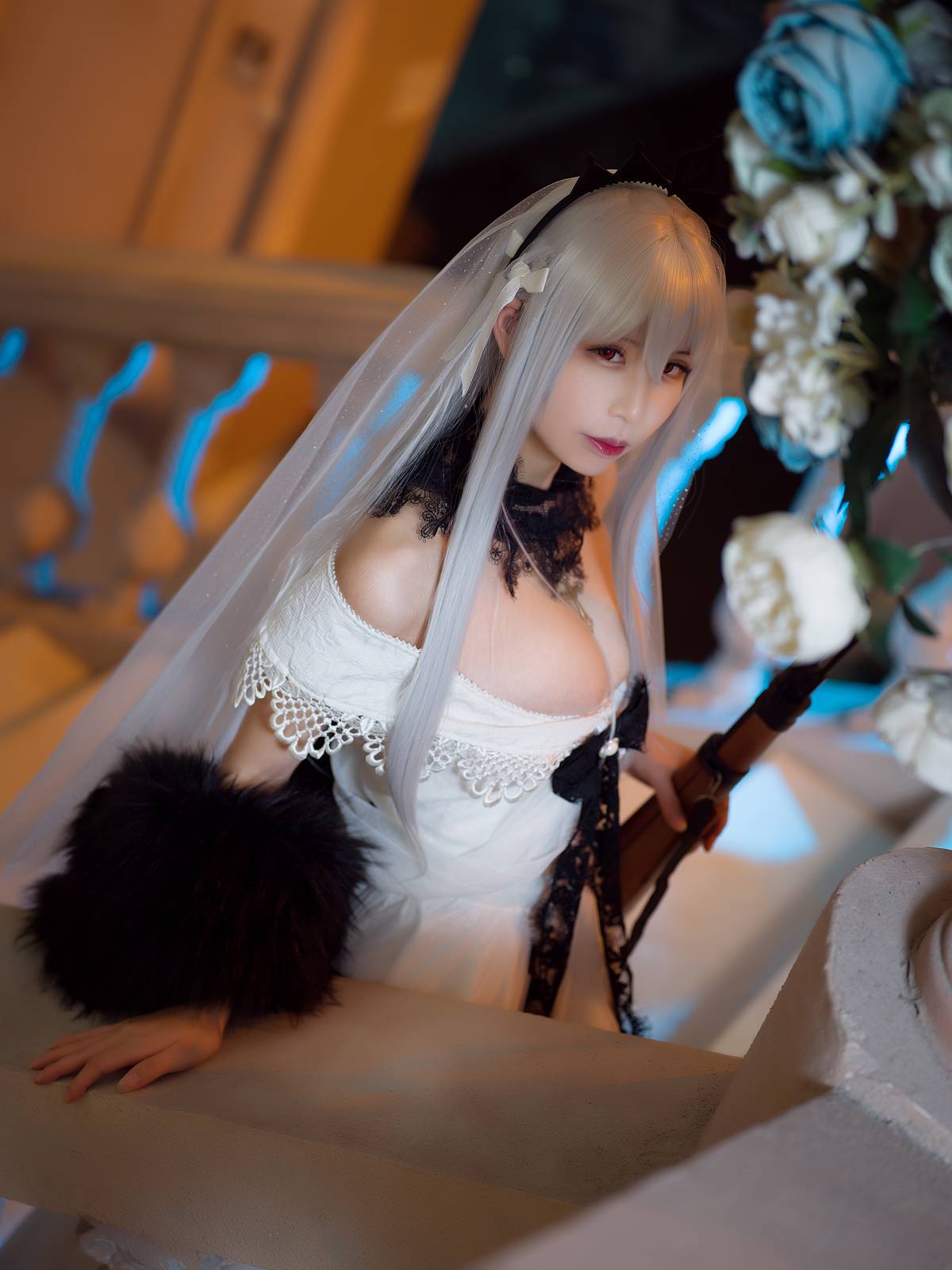 图片[2]-人气动漫Coser@爱老师_PhD 少女前线 Kar98k 在线浏览-翎羽暗房