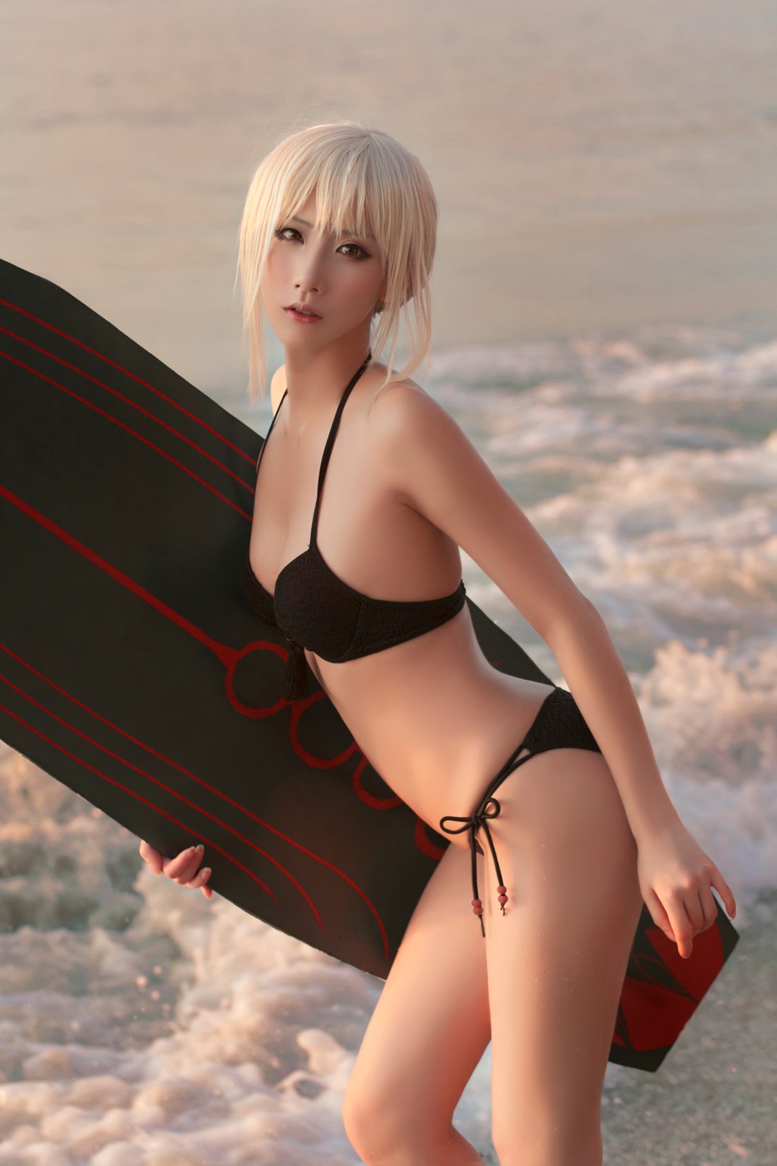 图片[3]-微博人气Coser@半半子&索索 海边泳装  在线浏览-翎羽暗房
